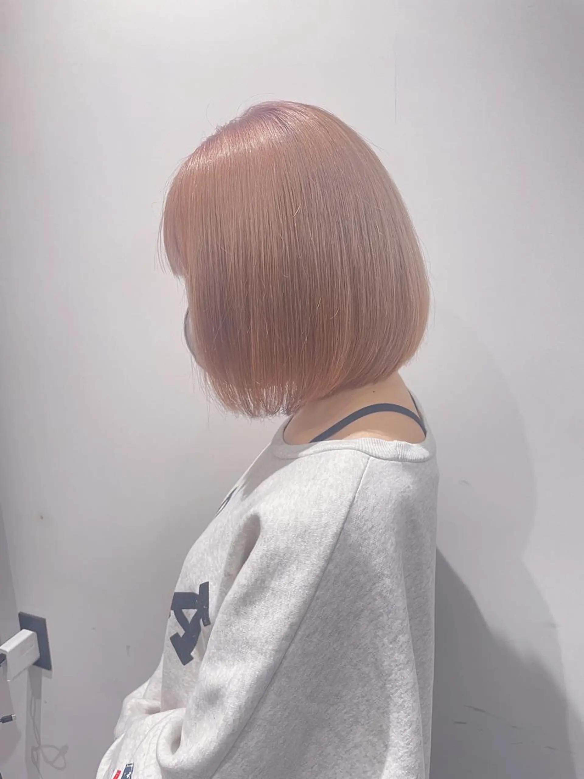 ショート カラー ikuma/ ミルクティーのヘアスタイル