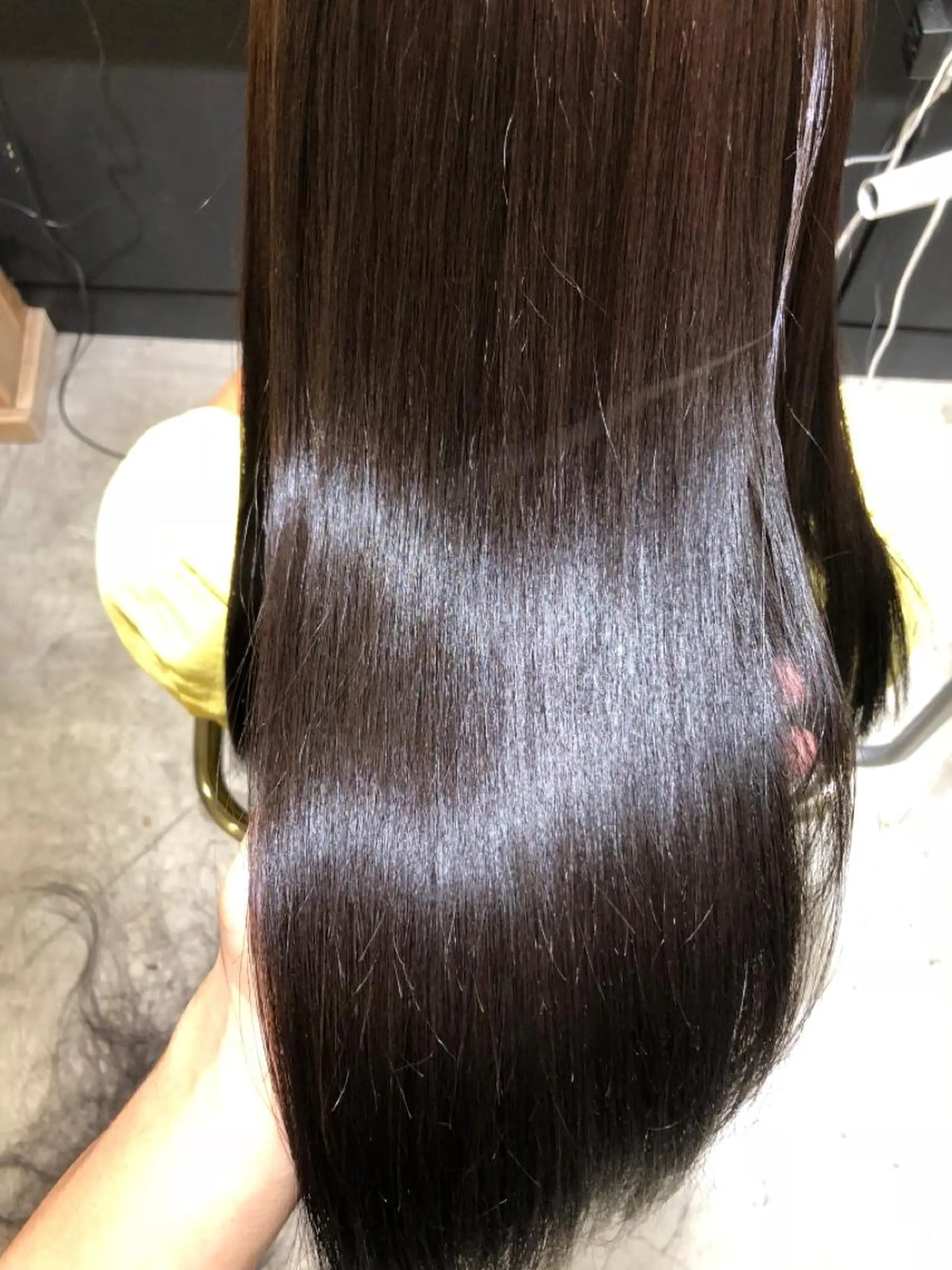 セミロング カラー パーマ ヘアアレンジ ネイル 透明感カラー ラメ(グリッター) カット トリートメント Sia中野新橋 『JUNYA』のヘアスタイル