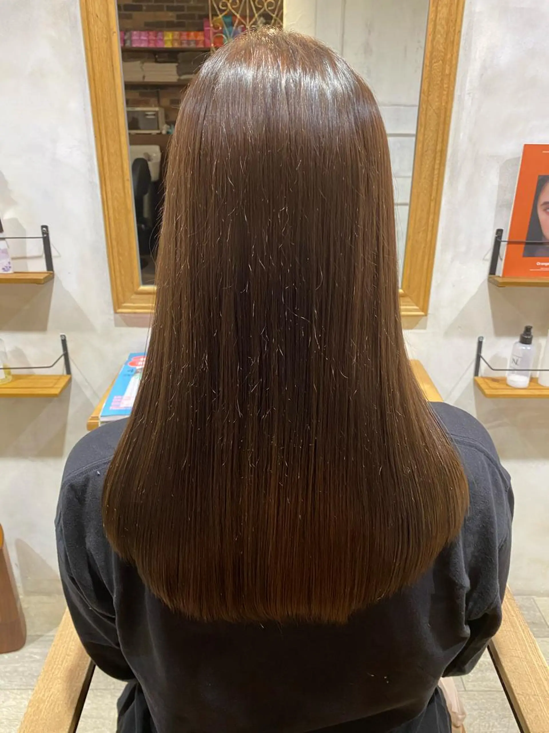 ロング カラー パーマ メンズ 縮毛矯正 keshiki大名所属・Keshiki大名 安部 真輝のヘアスタイル