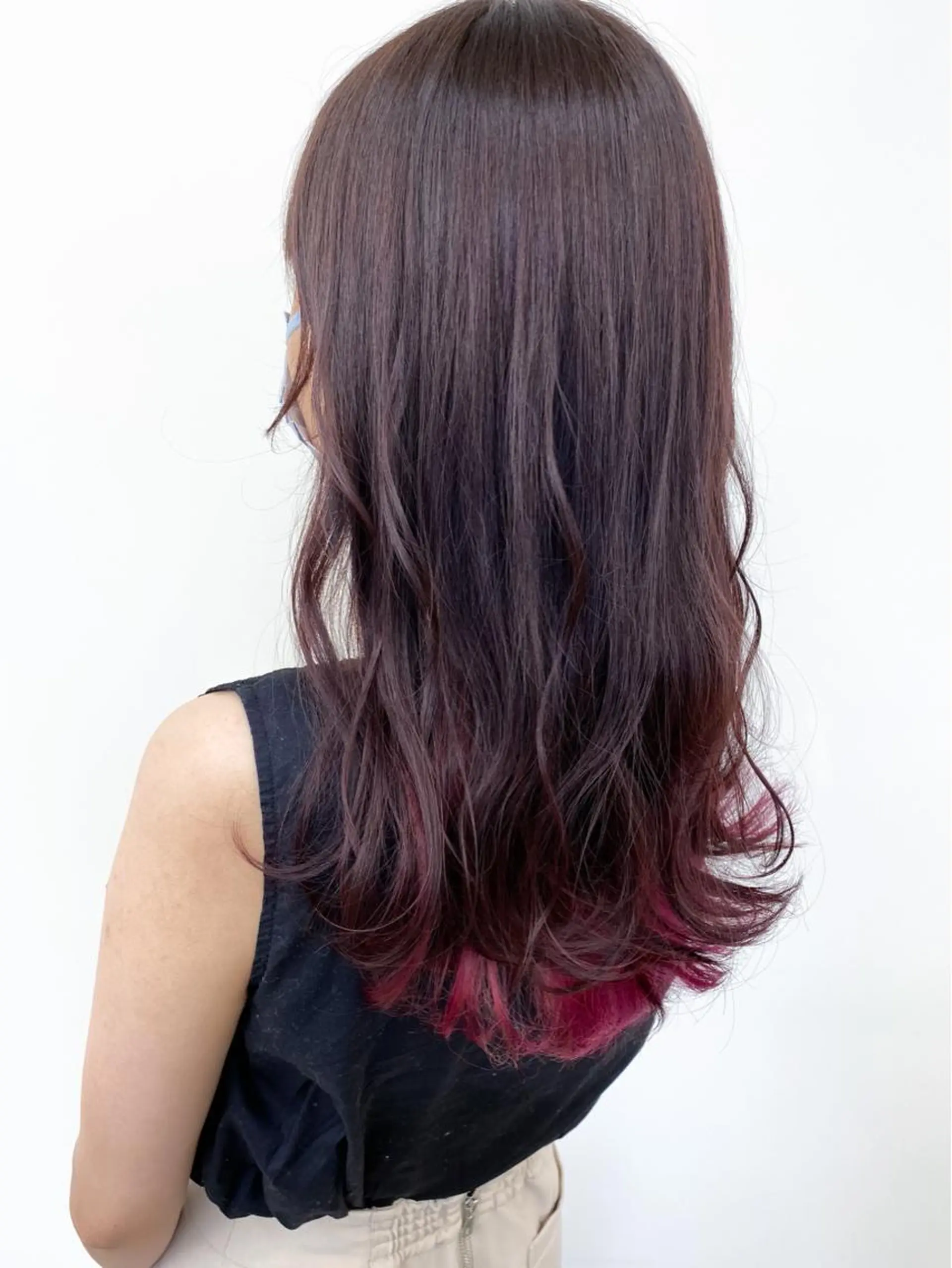 セミロング カラー インナーカラー カット ヘアカラー トリートメント Meena by urban所属・丹羽 隼人/髪質改善 /韓国ヘア🇰🇷のヘアスタイル