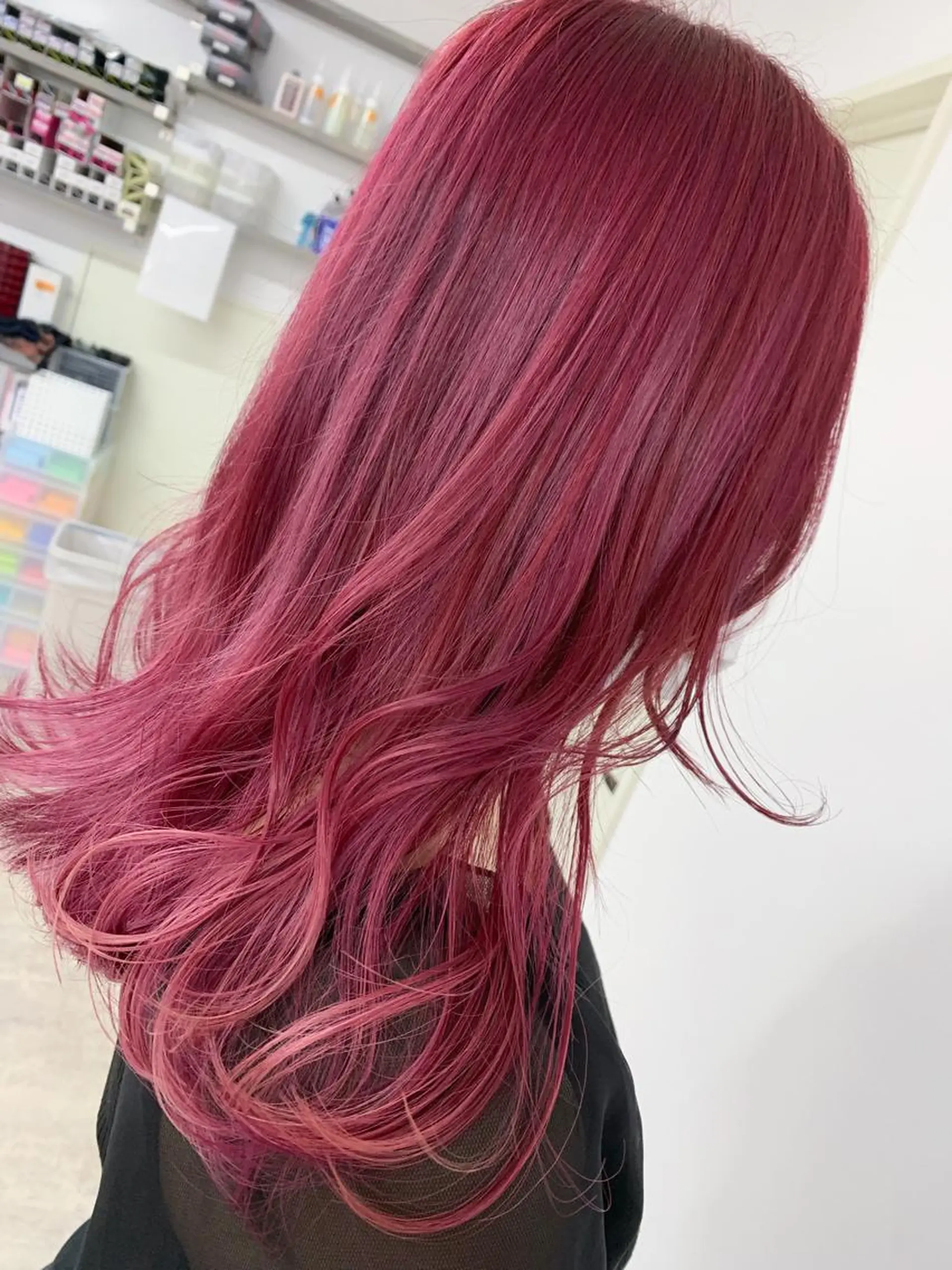 ロング ヘアカラー トリートメント 🥇近藤 恭輔🥇 Recharme新保のヘアスタイル