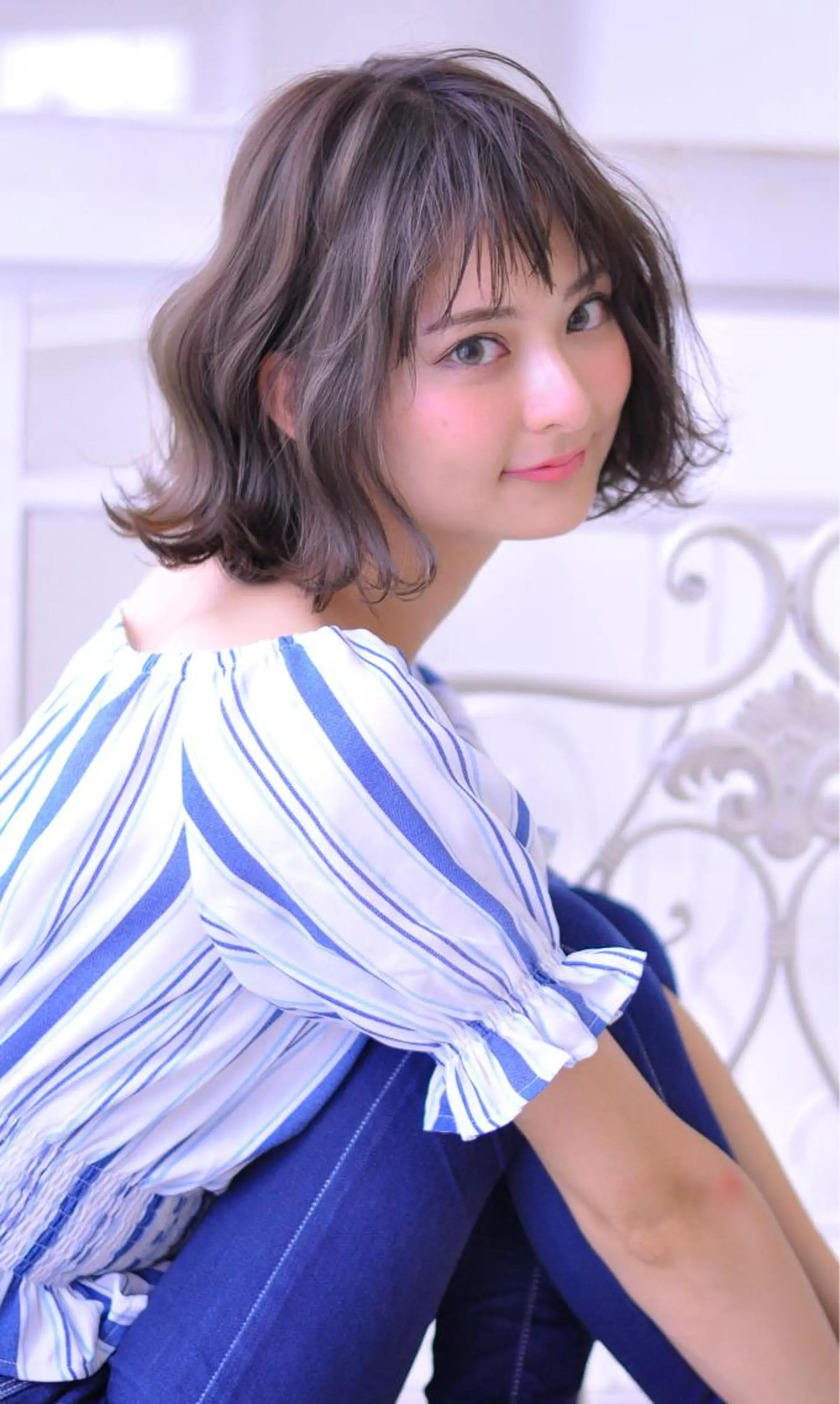 ショート カラー kiki所属・中田 敏明のヘアスタイル