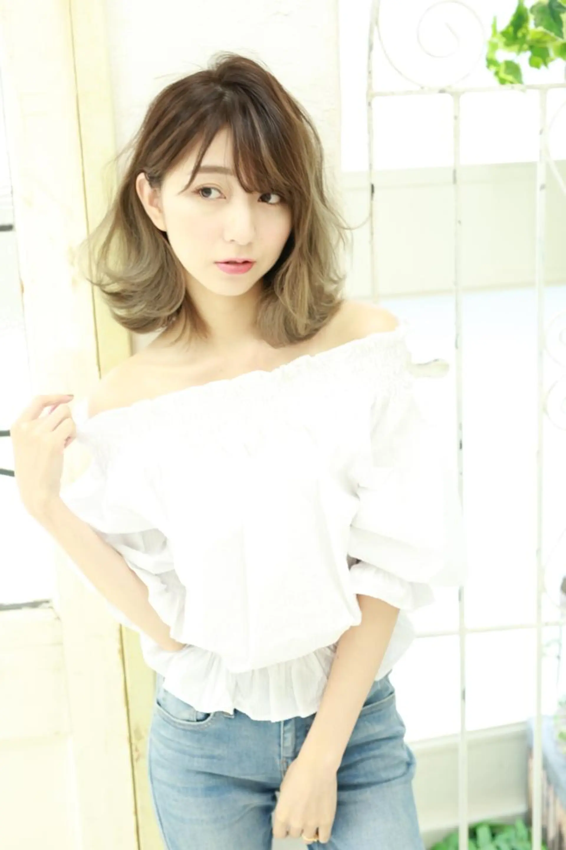 ミディアム 指名支持率NO.1 スタイリストのヘアスタイル