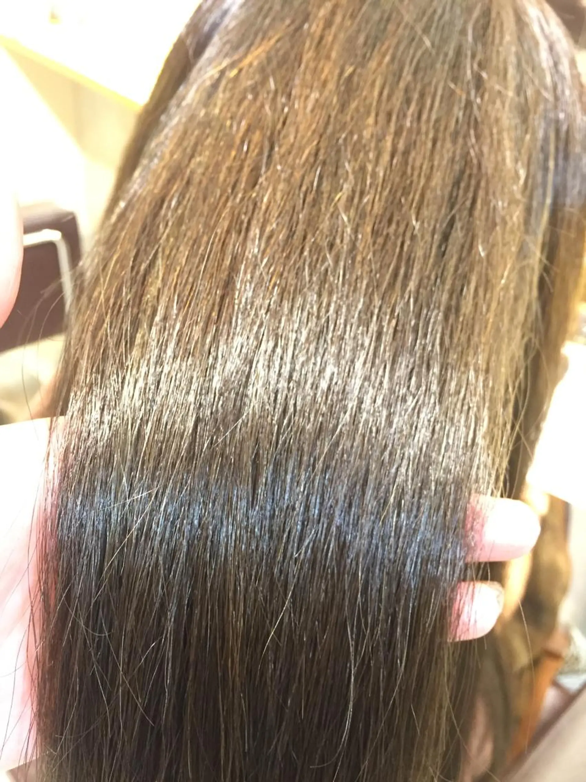 ロング カラー アッシュ 透明感カラー 加藤 綾華のヘアスタイル