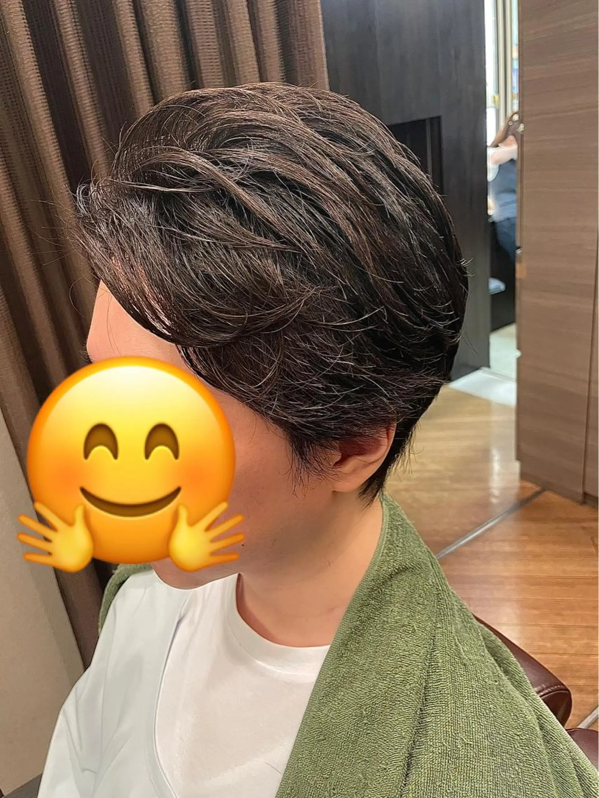 ミディアム カット 銀座メンズカット/ 銀座メンズパーマ/のヘアスタイル