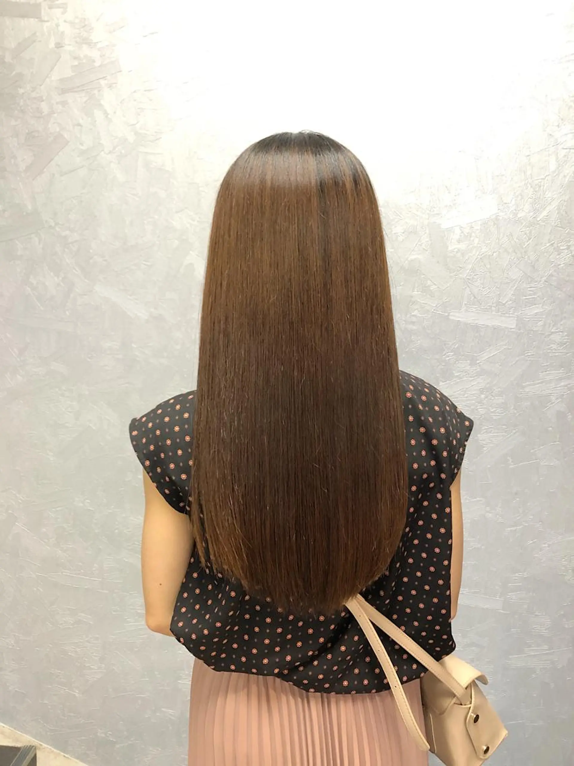 ロング 髪質改善 縮毛矯正 トリートメント カット 縮毛矯正 トリートメント 所渉/韓国レイヤー /ウルフカットのヘアスタイル