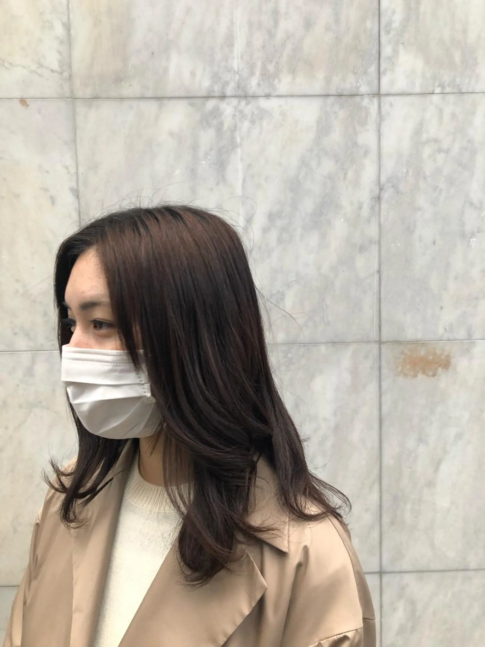 ロング 安永 将悟のヘアスタイル