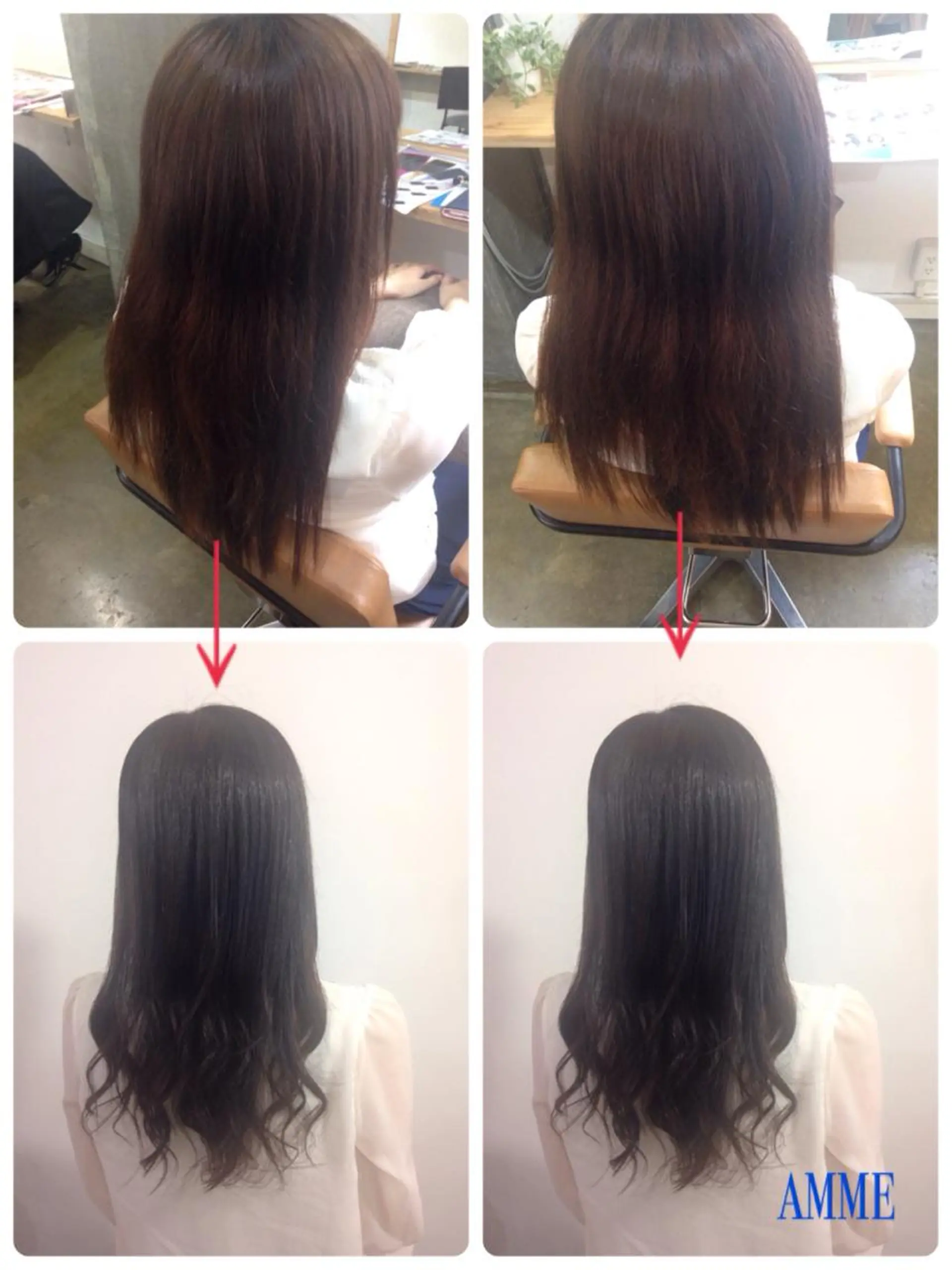 セミロング ロング カラー 💎髪質改善💎 デザイナーshinのヘアスタイル