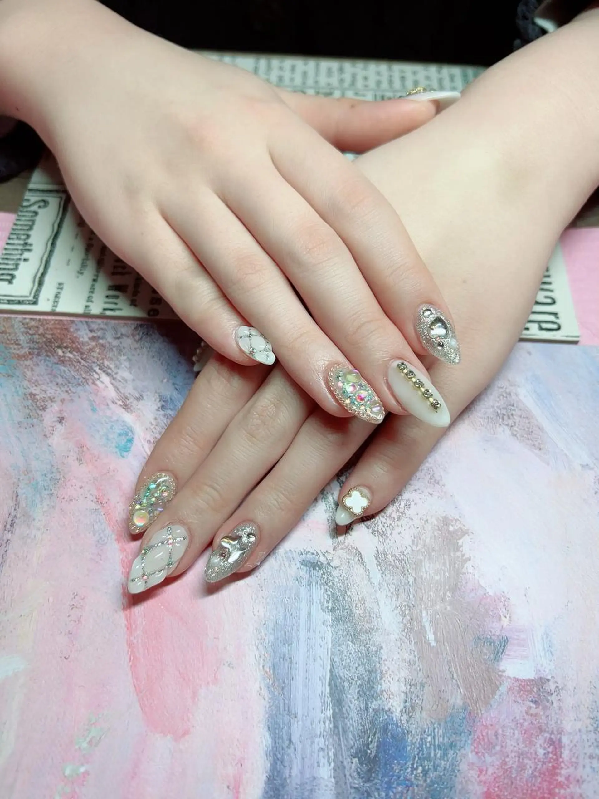 ネイル 持ち込み スカルプネイル NailSalon R(ネイルサロンアール)所属・NailSalonR 宮里のネイルデザイン