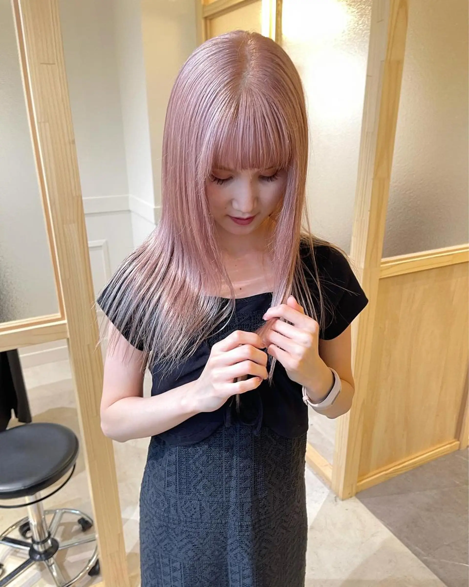 カラー カット ヘアカラー トリートメント PALAN K-Beauty SHINJUKU所属・“ミニモ最高評価獲得 “代表"Kohei"のヘアスタイル