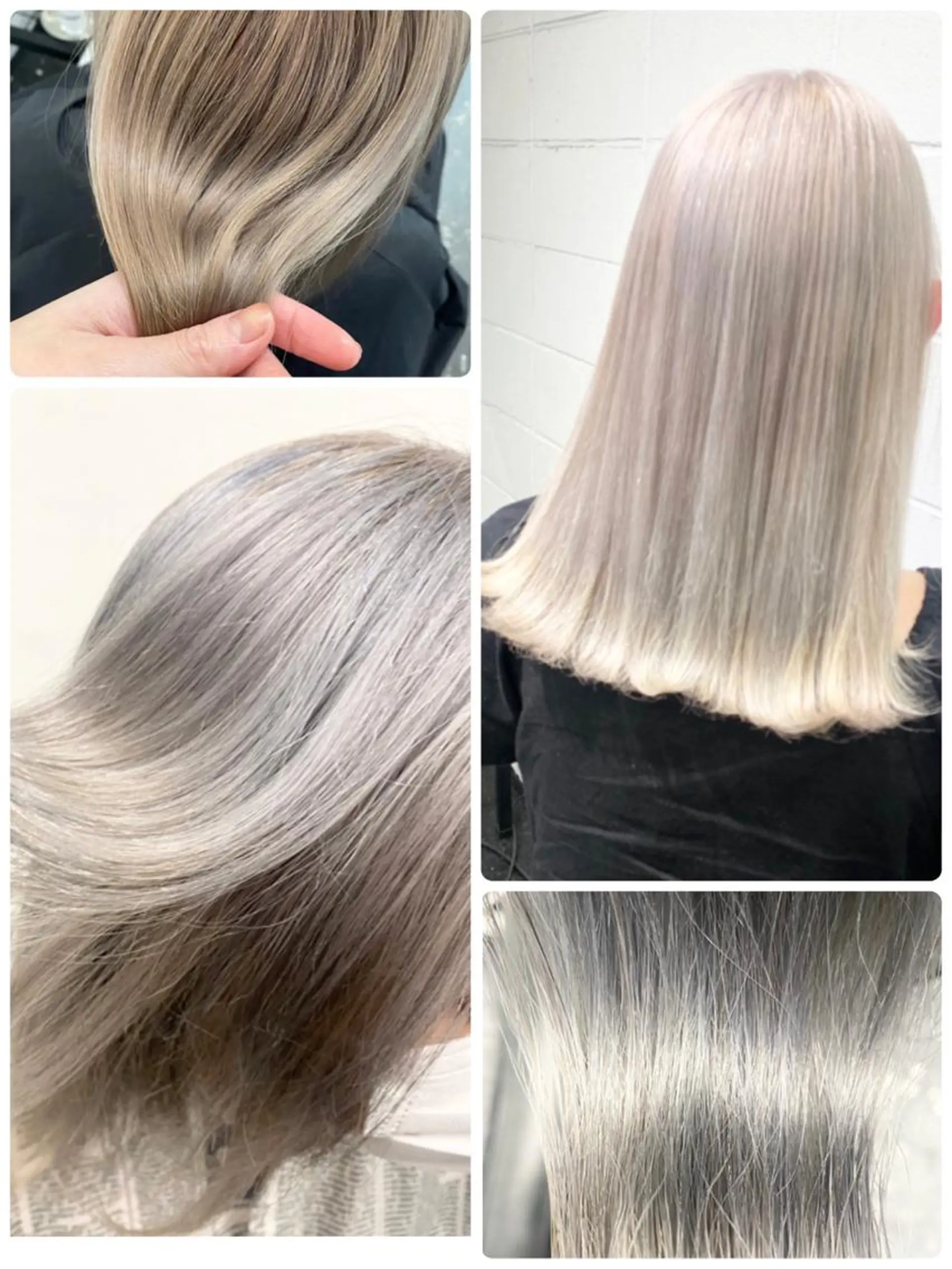 セミロング カラー ヘアアレンジ メンズ カット ヘアカラー トリートメント nico TOKYO 渋谷所属・ブリーチ　ハイトーン 特化🌈フジタハルキのヘアスタイル