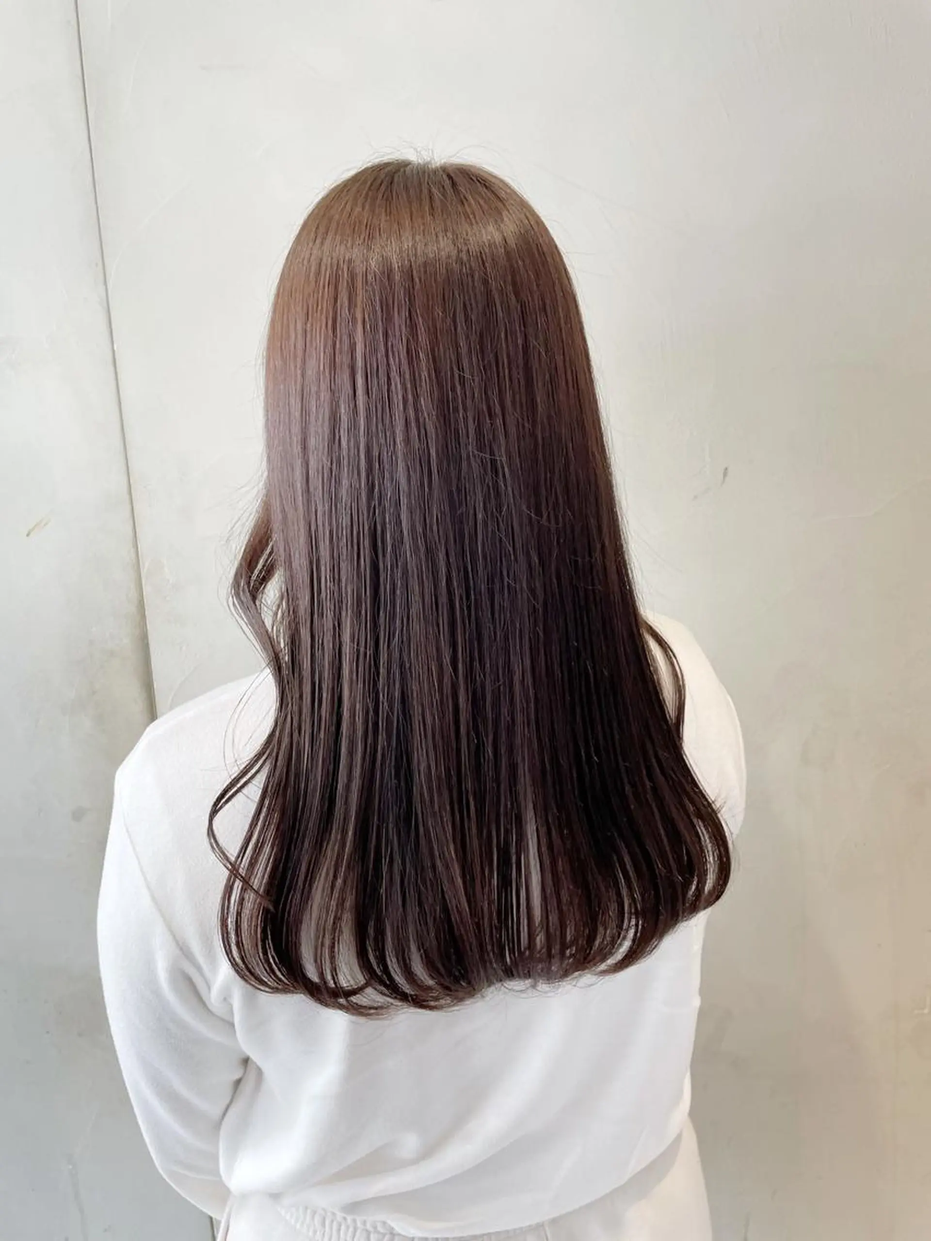 セミロング カラー ヘアアレンジ 艶髪/レイヤーカット 🐣misakiのヘアスタイル