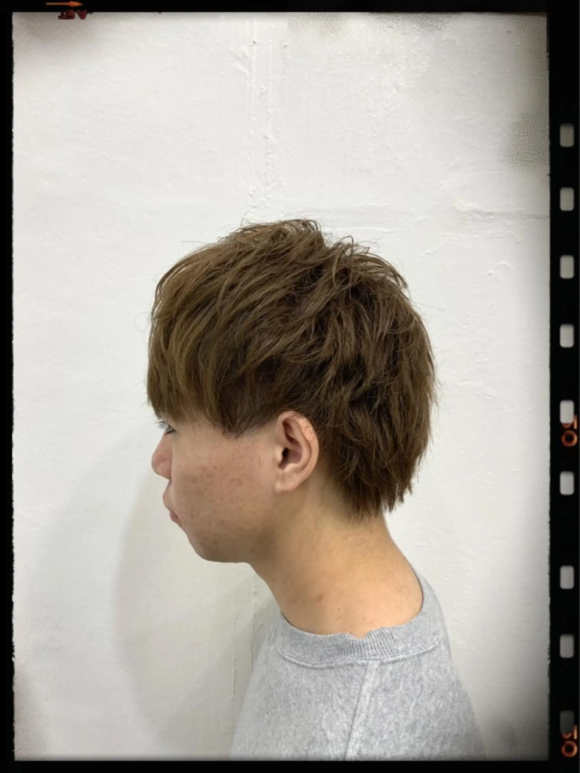 カラー パーマ メンズ メンズパーマ ストレートパーマ 相武台ショート特化 💐川崎希💐のヘアスタイル