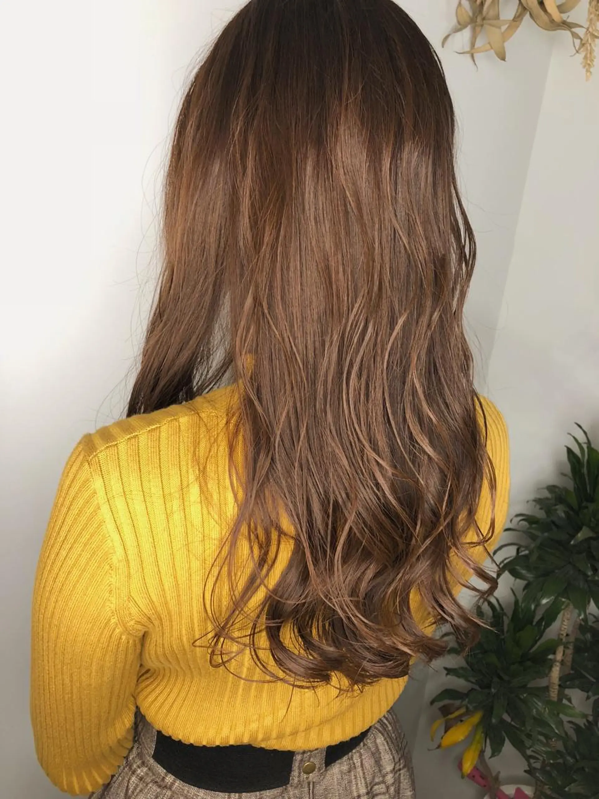 カラー ベージュカラー 中澤 美緒のヘアスタイル