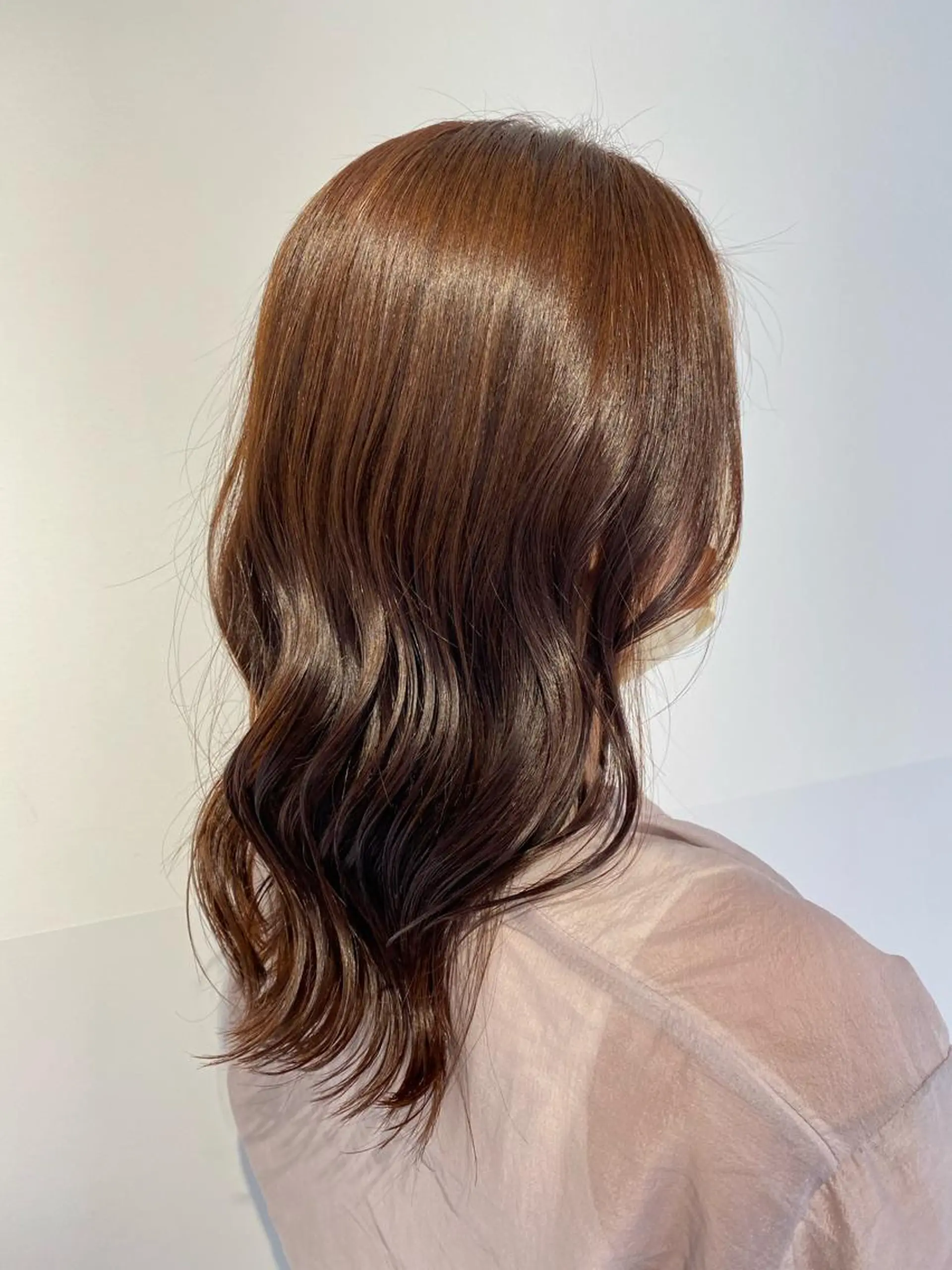 ロング カラー オレンジ カット ヘアカラー トリートメント インナーカラー/レイ ヤーカット♡/マキシのヘアスタイル