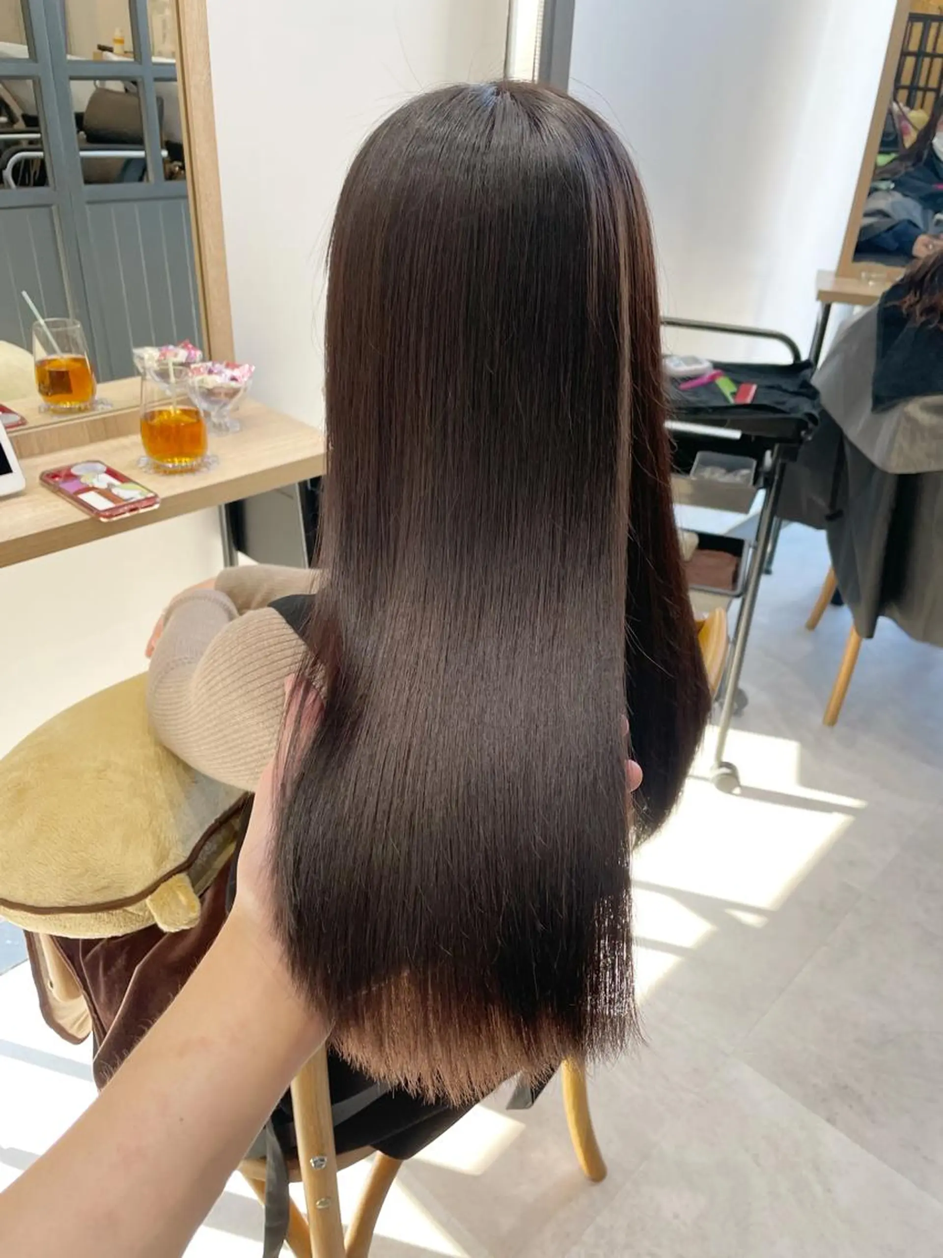 ロング カラー 似合わせ/小顔/ 韓国✨KAITOのヘアスタイル