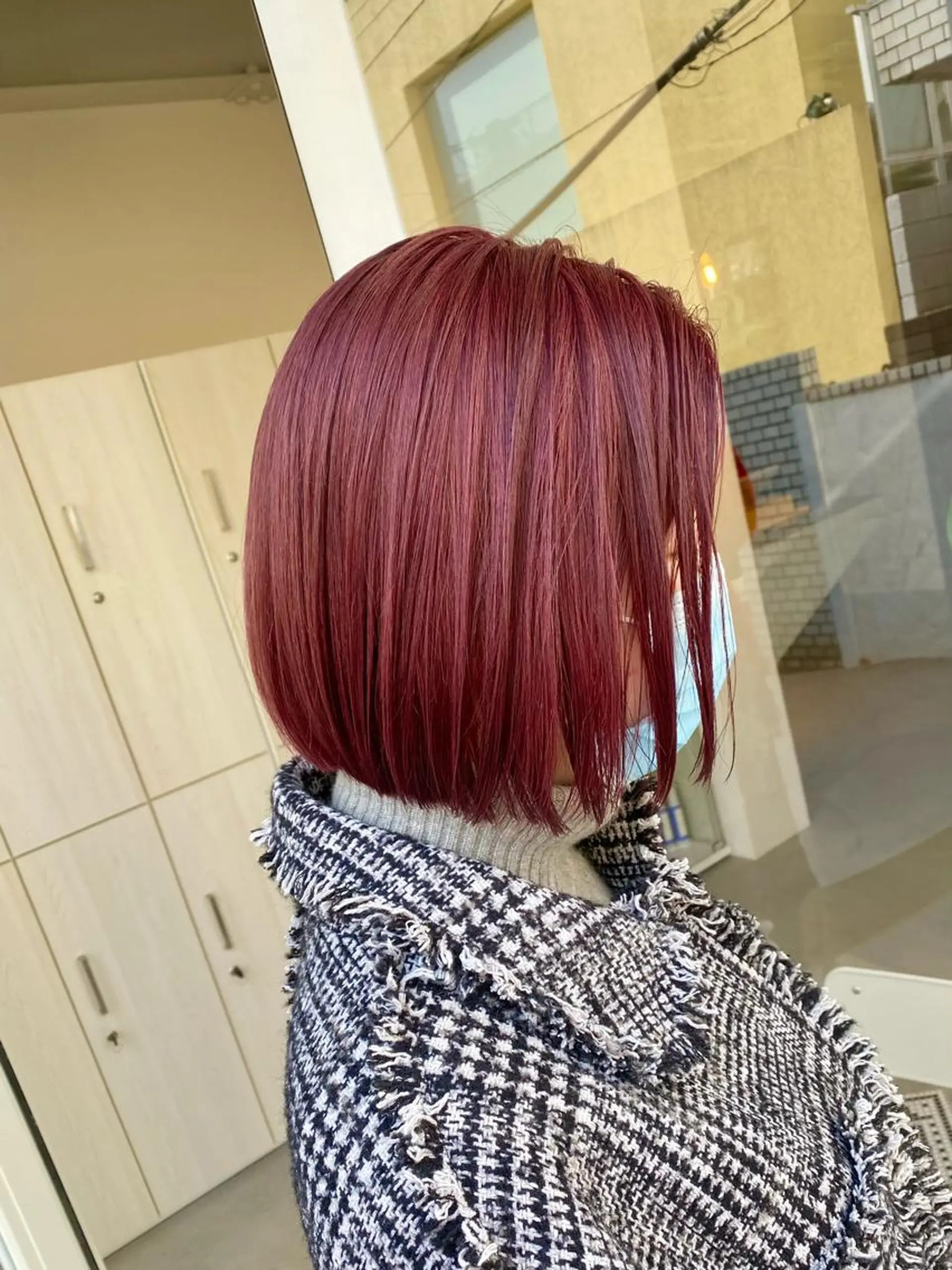 ショート カラー レッドカラー カット ヘアカラー トリートメント ❄️中川 慎之介❄️のヘアスタイル