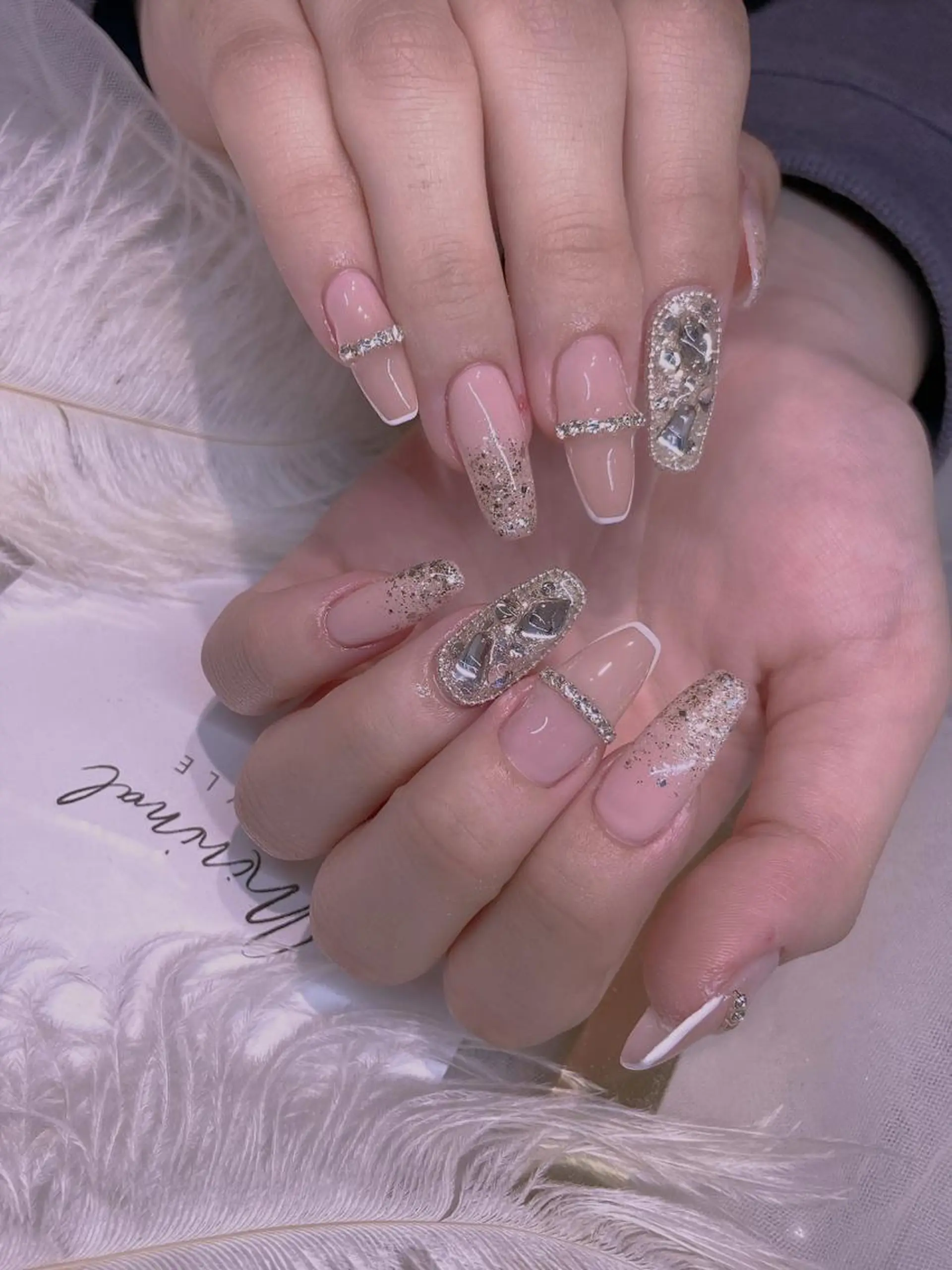 ネイル 長さだし専門店 M2　rikaのネイルデザイン