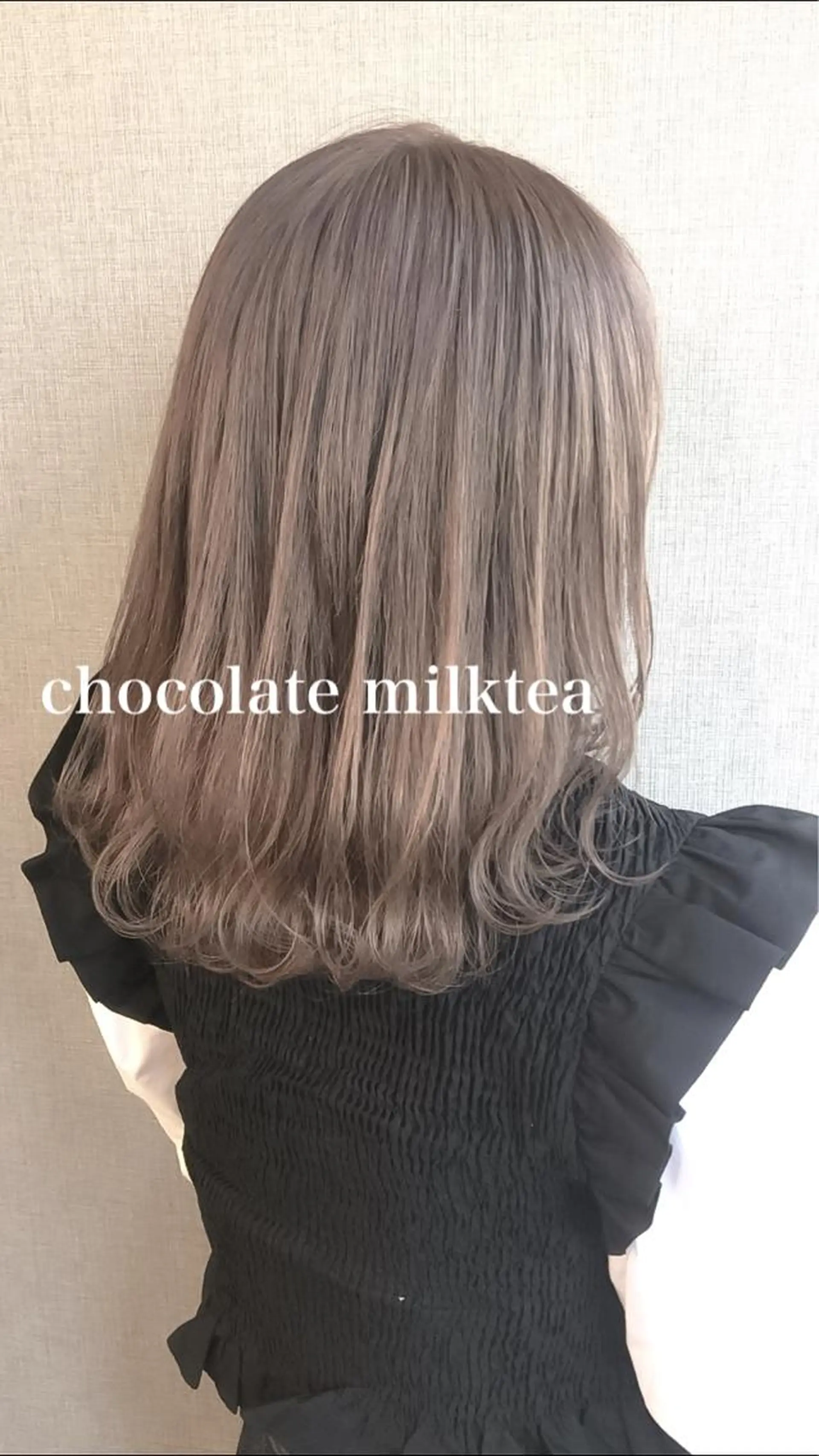 ミディアム カラー Selenehair 三条本店のヘアスタイル