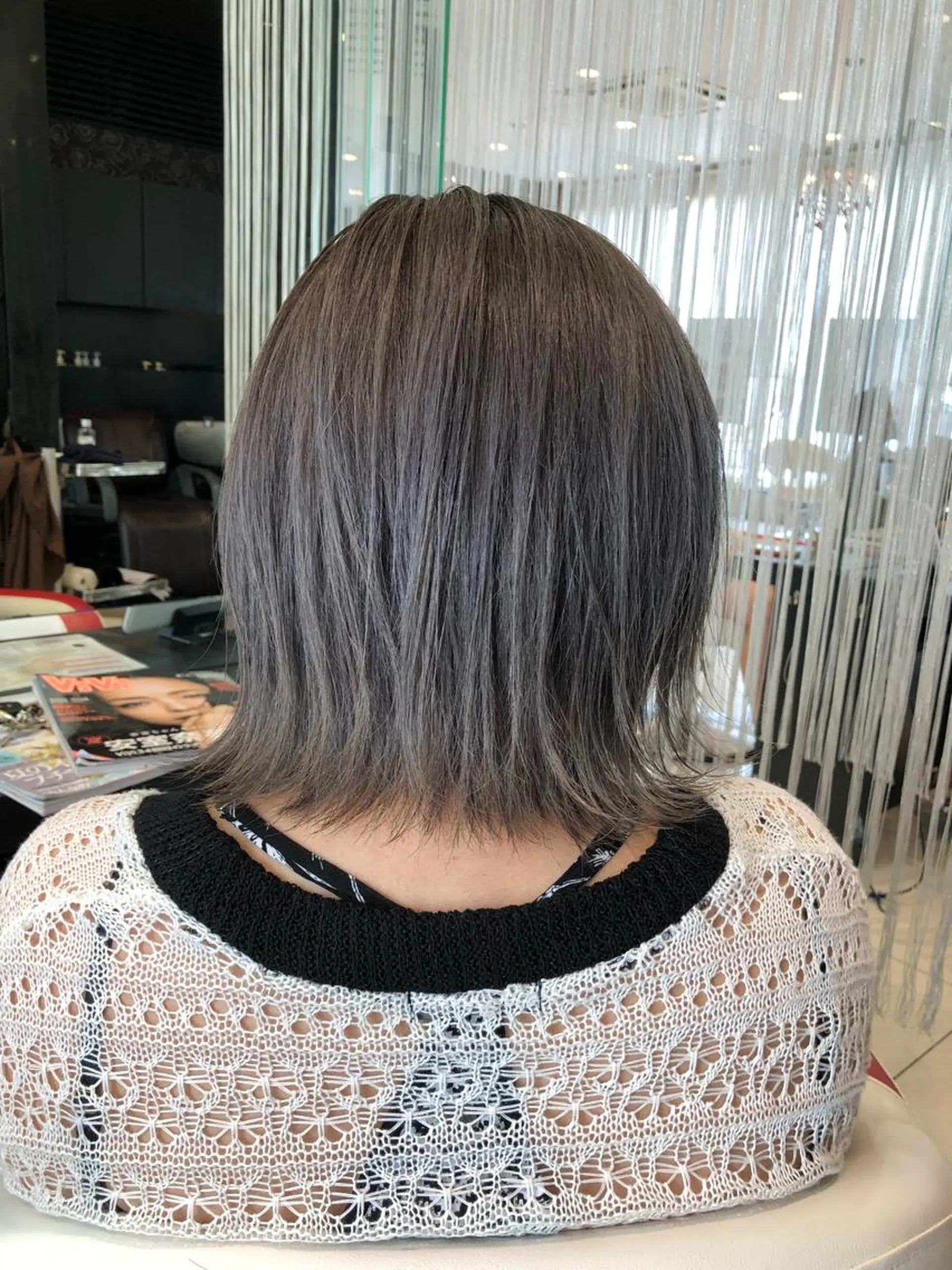 ショート カラー ヘアアレンジ グラデーションカラー グレージュ ヘアカラー トリートメント U&i所属・大塚 貴之のヘアスタイル