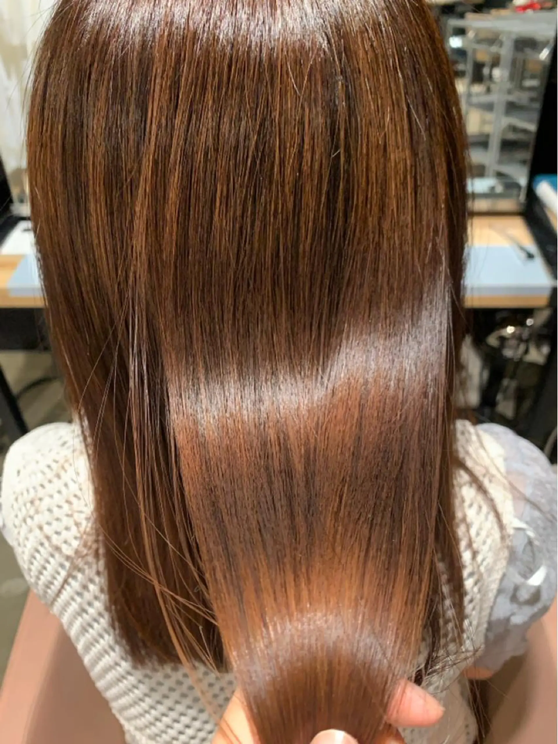 ミディアム 透明感カラー/レイ ヤー/Nana🌈のヘアスタイル