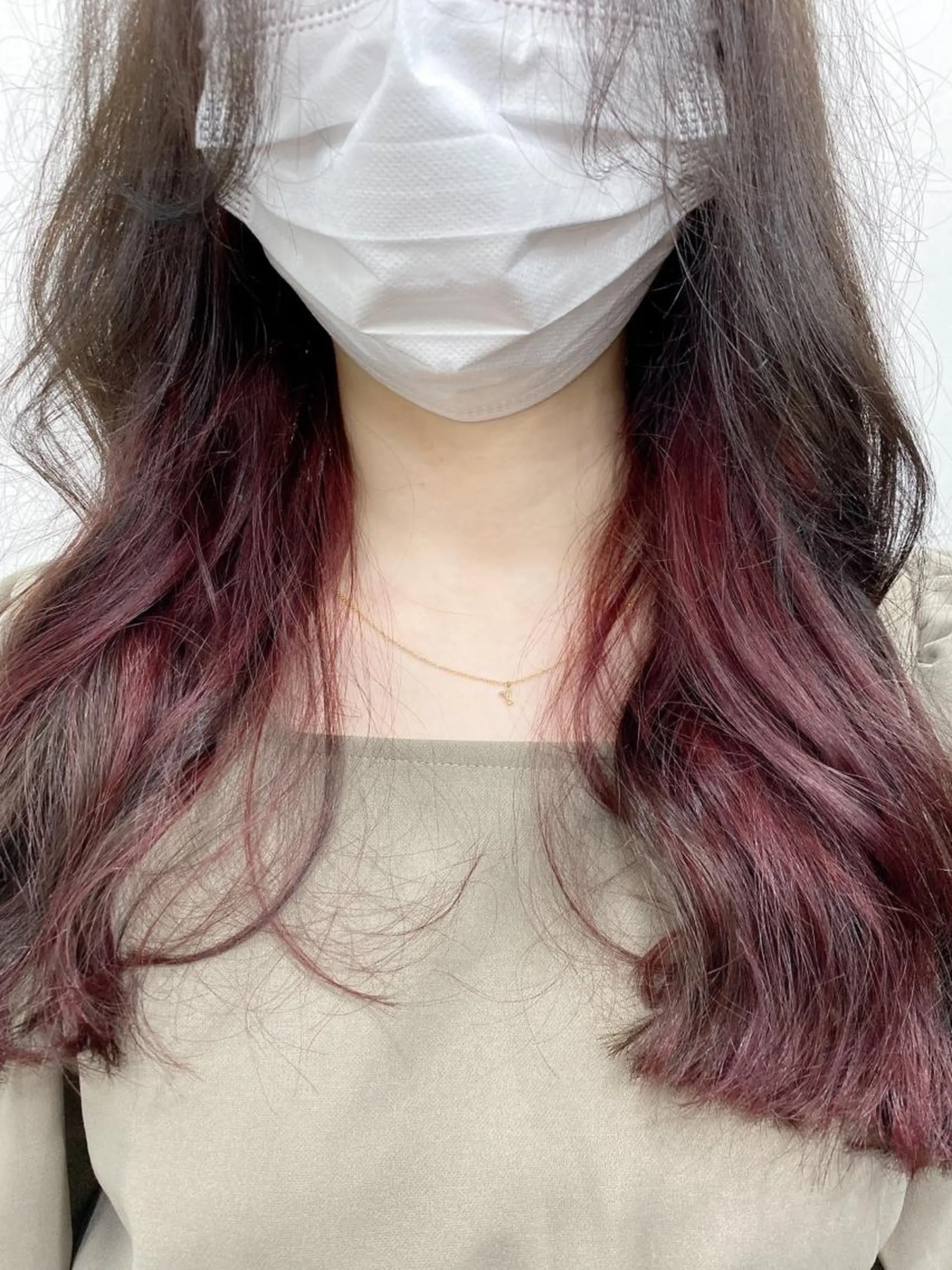 ロング 顔周り🇰🇷韓国 レイヤー/モエのヘアスタイル