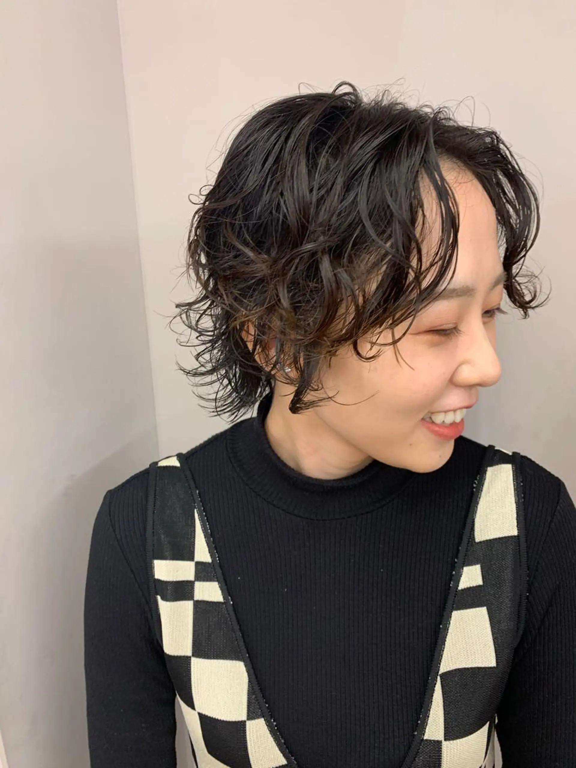 ショート パーマ パーマ/ボブ/ 神戸/豊浦翔太のヘアスタイル