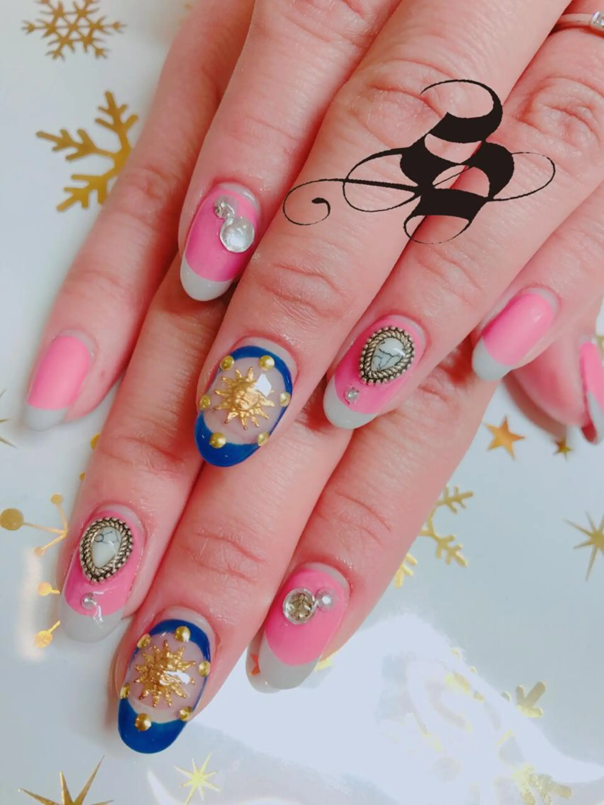 ネイル 長さ出し メンズネイル 持ち込み スカルプネイル ネイルチップ S&S 村田小百合のネイルデザイン