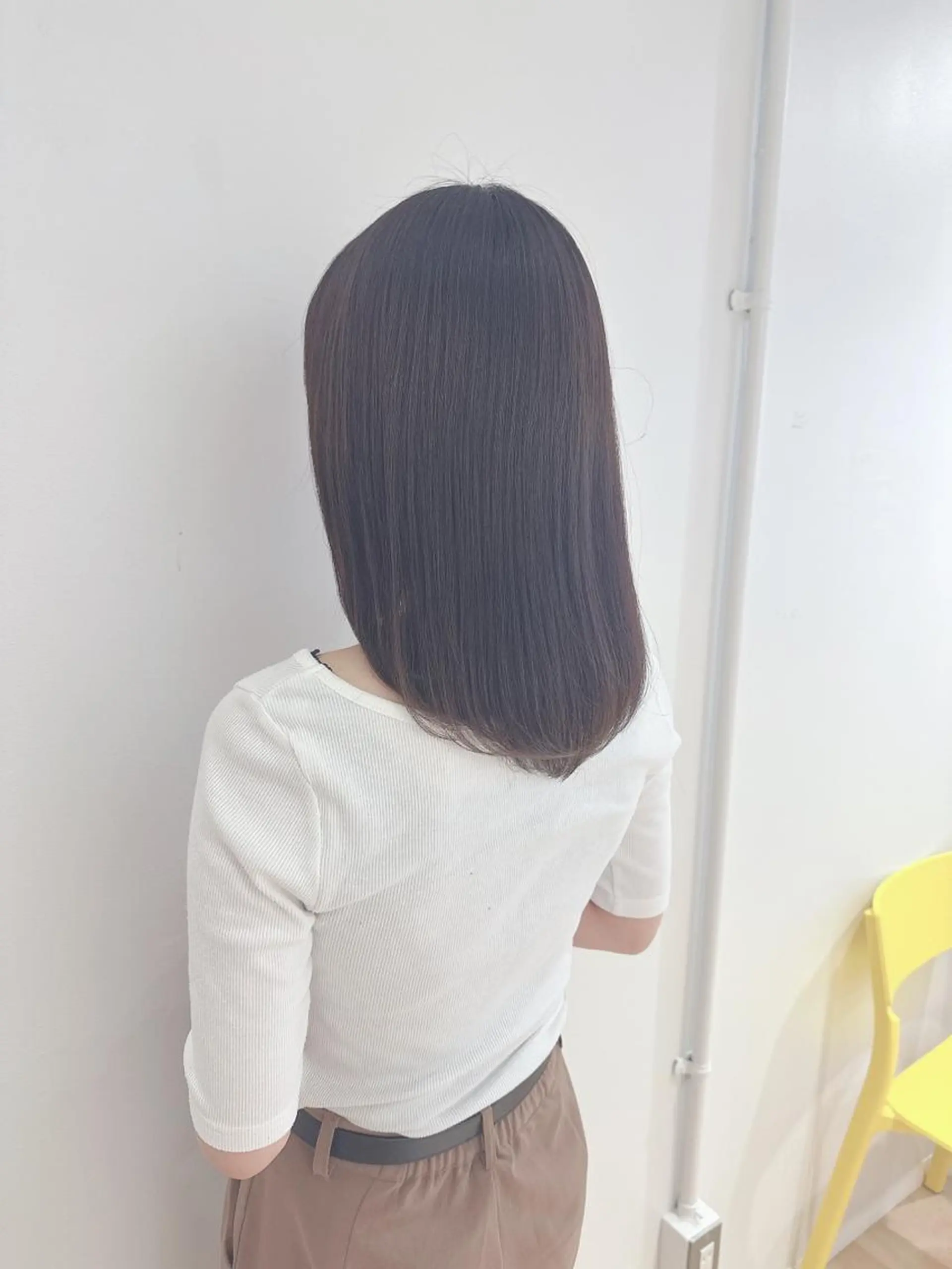 ミディアム カラー カット ヘアカラー なりたいが叶う ながしまじゅんきのヘアスタイル