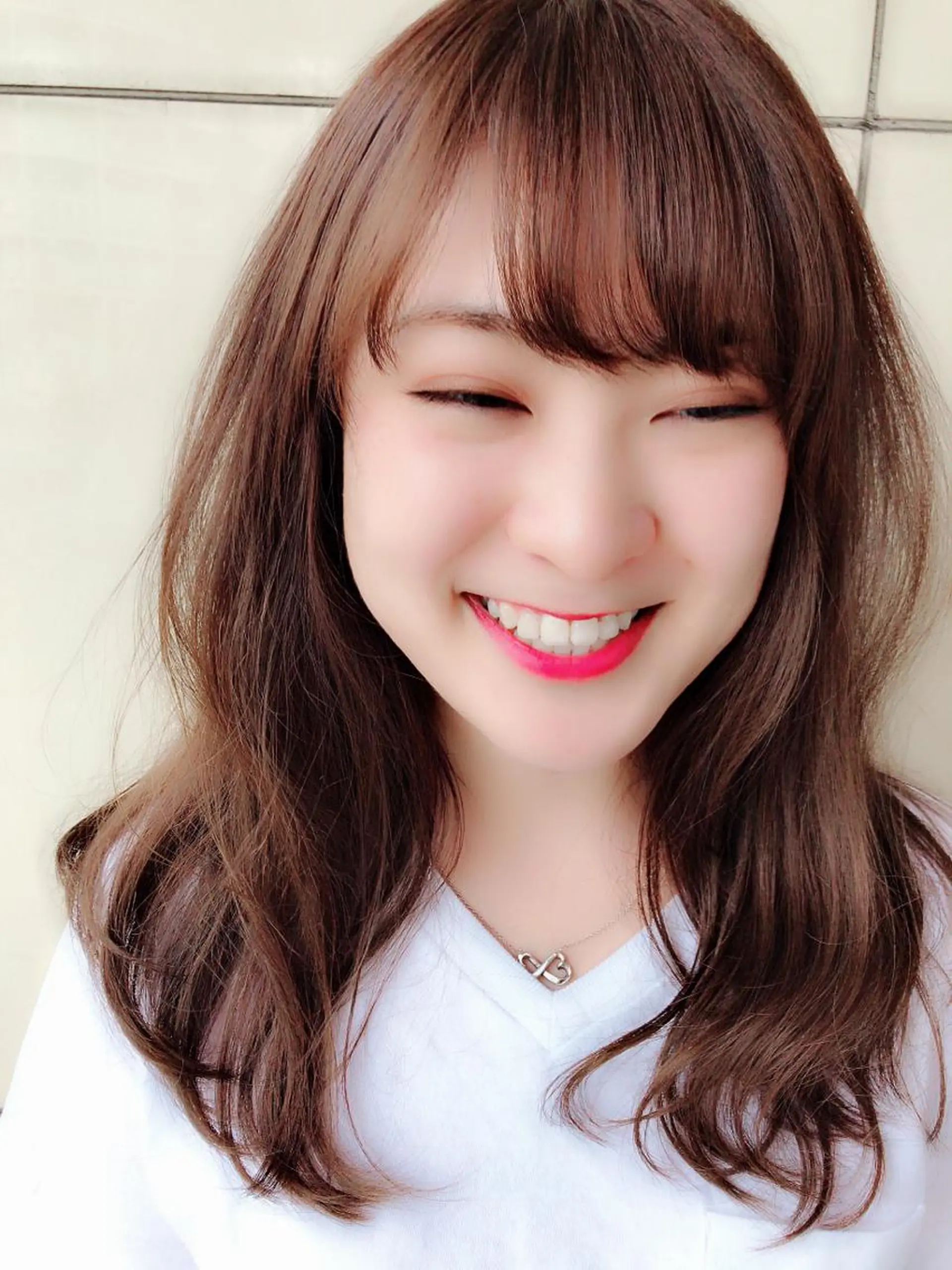 セミロング パーマ ヘアセット yukari 艶髪ヘアのヘアスタイル