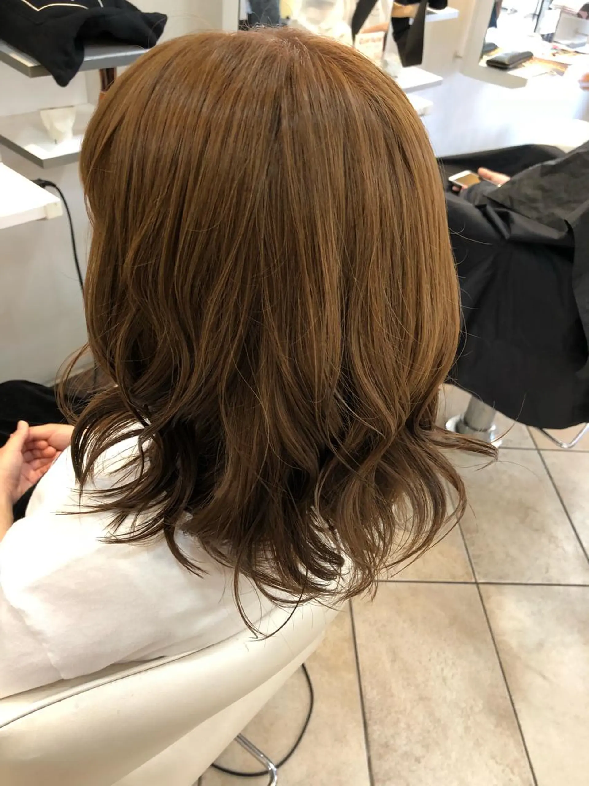 カラー HAIR MAKE Avalon 橋本店所属・💎白髪染めも対応 🙆👌山本明菜のヘアスタイル