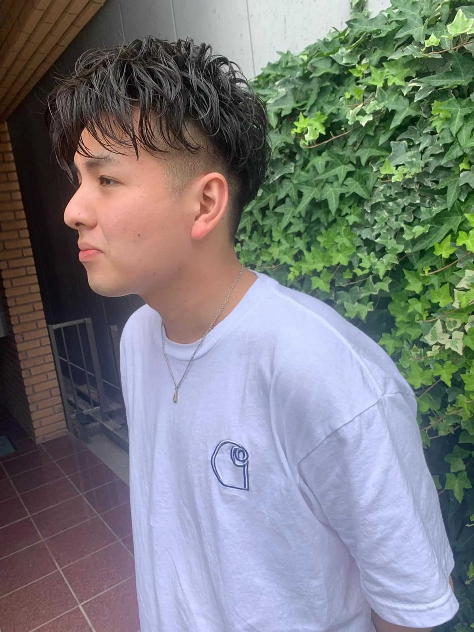 パーマ メンズ メンズパーマ スパイラルパーマ 佐藤宰❪髪質改善❫ ❪カラー/透明感❫のヘアスタイル