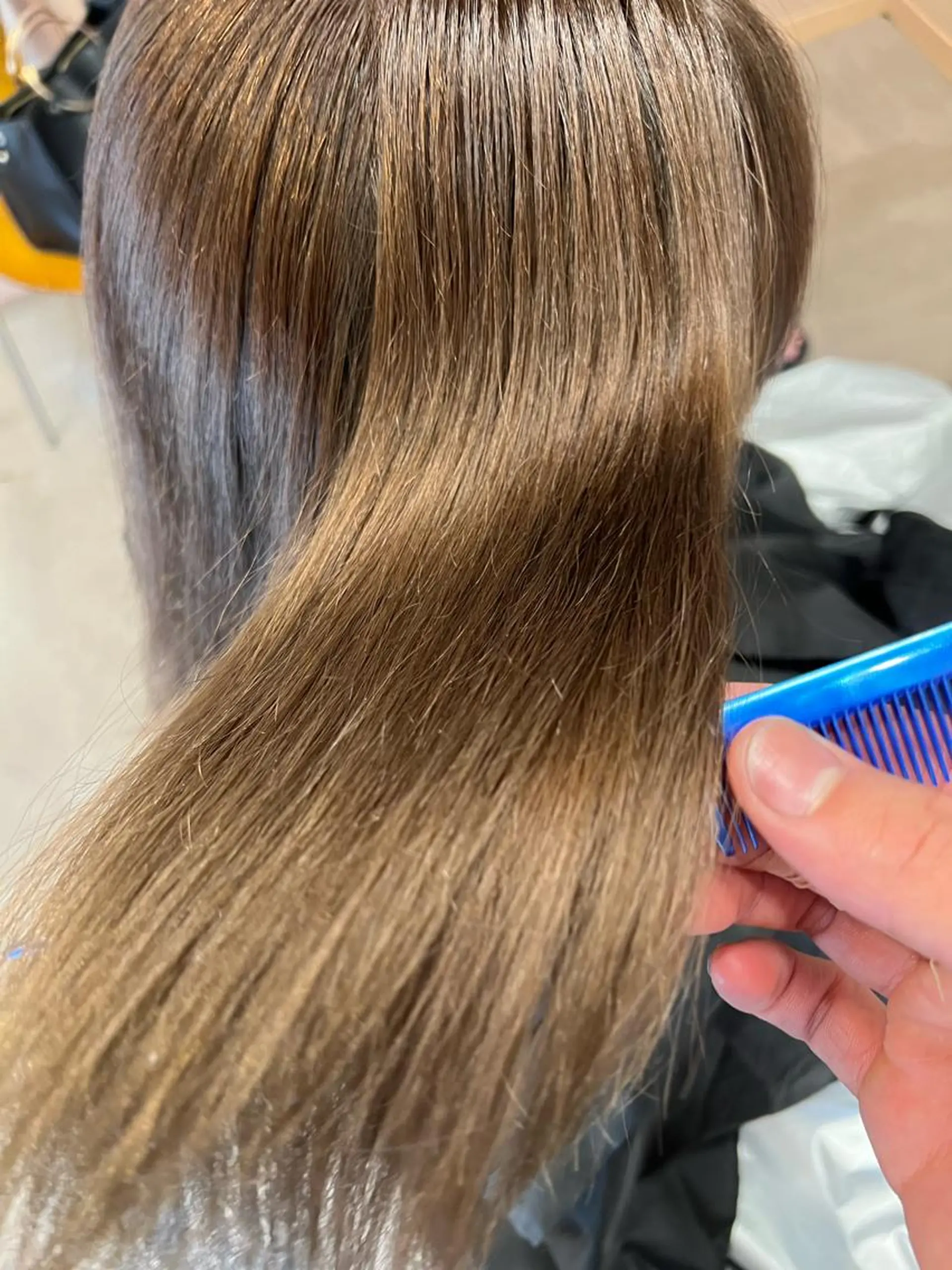 セミロング カラー GO TODAY  SHAiRE SALON 名古屋店所属・艶カラー/髪質改善/ 西　大喜(ひろき)のヘアスタイル