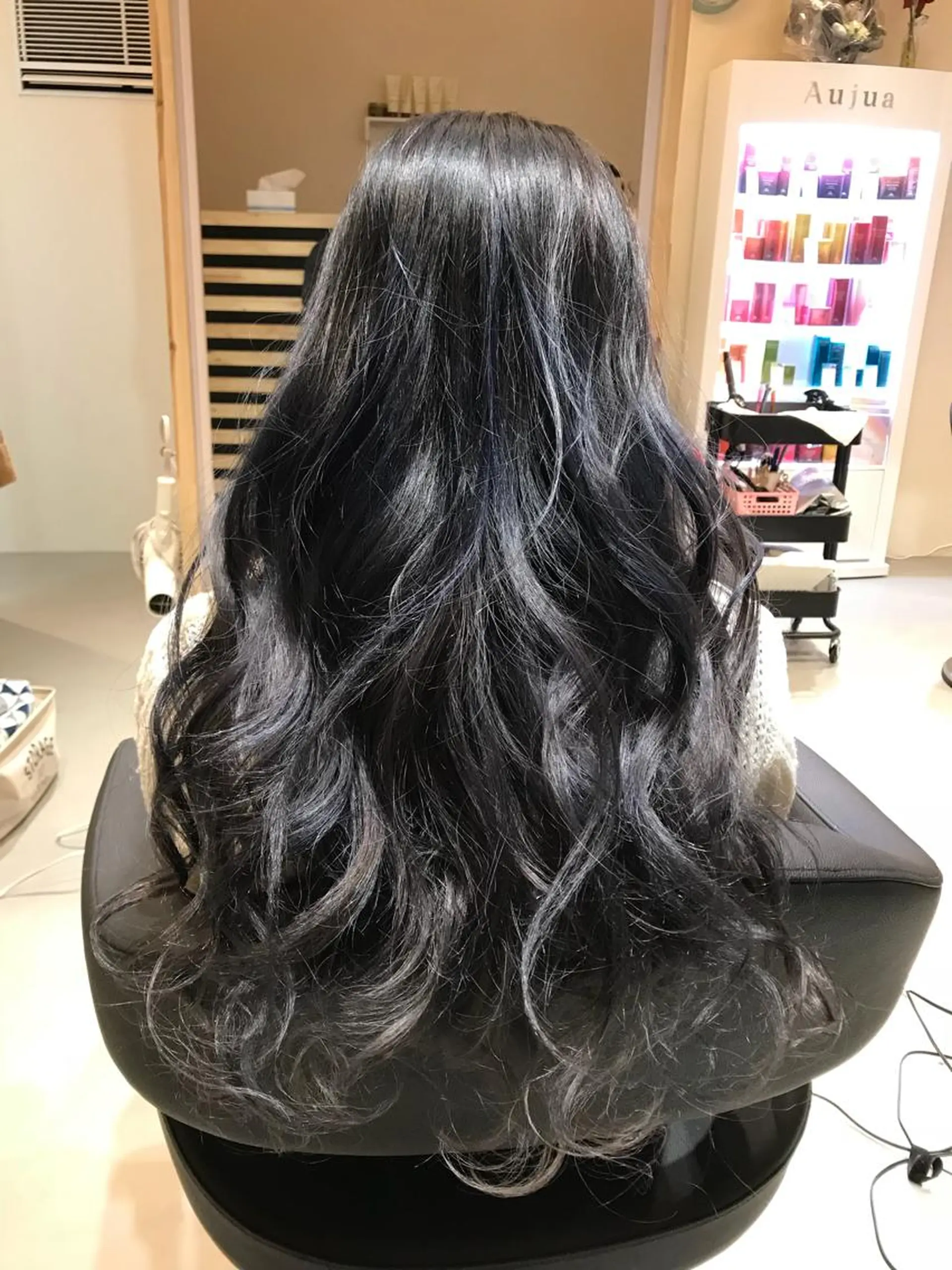 ロング カラー 関口 友行のヘアスタイル