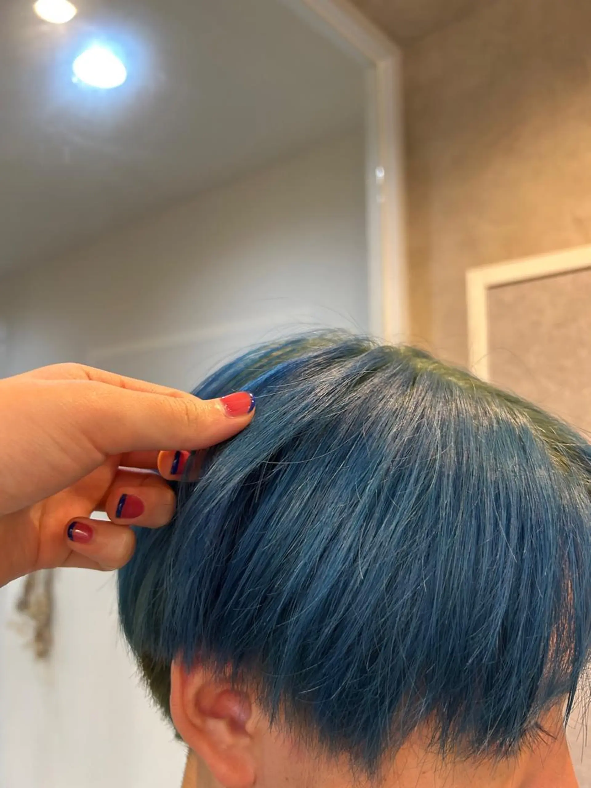 カラー メンズ ヘアカラー silk🕯 hikaruのヘアスタイル