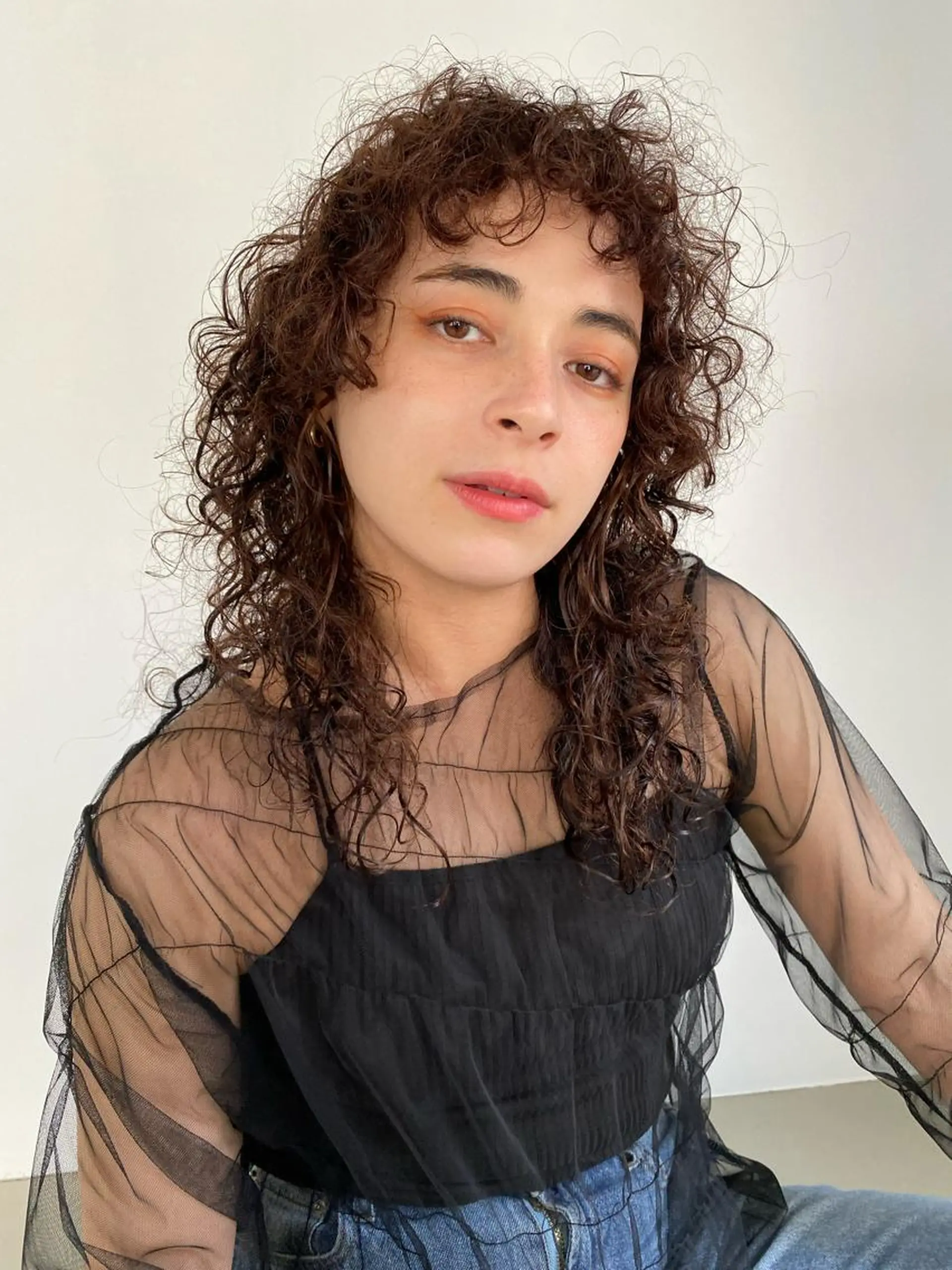 ミディアム カラー パーマ ショートボブ ミディアムパーマ アディクシーカラー ブリーチ ブロンド カット ヘアカラー パーマ 縮毛矯正 トリートメント ヘッドスパ CEINE【セーヌ】 三軒茶屋のヘアスタイル