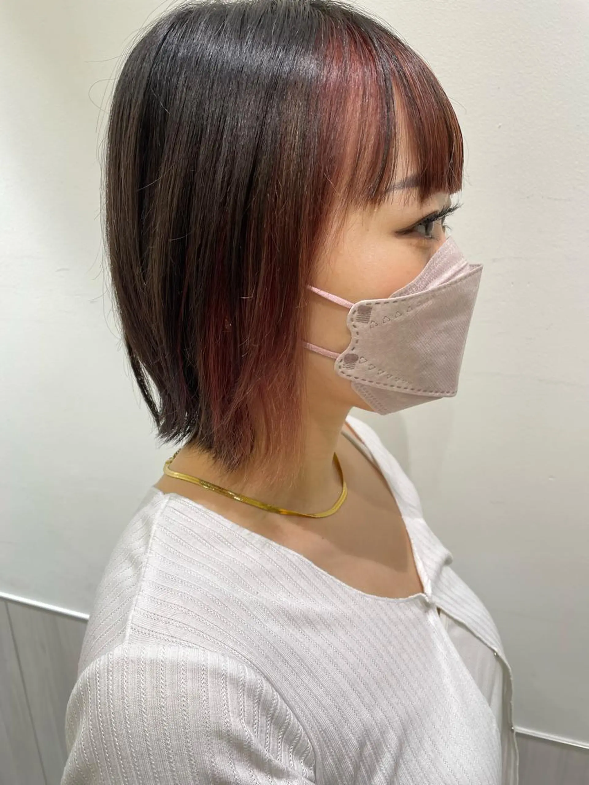 ミディアム 透明感カラー🩵 mioのヘアスタイル