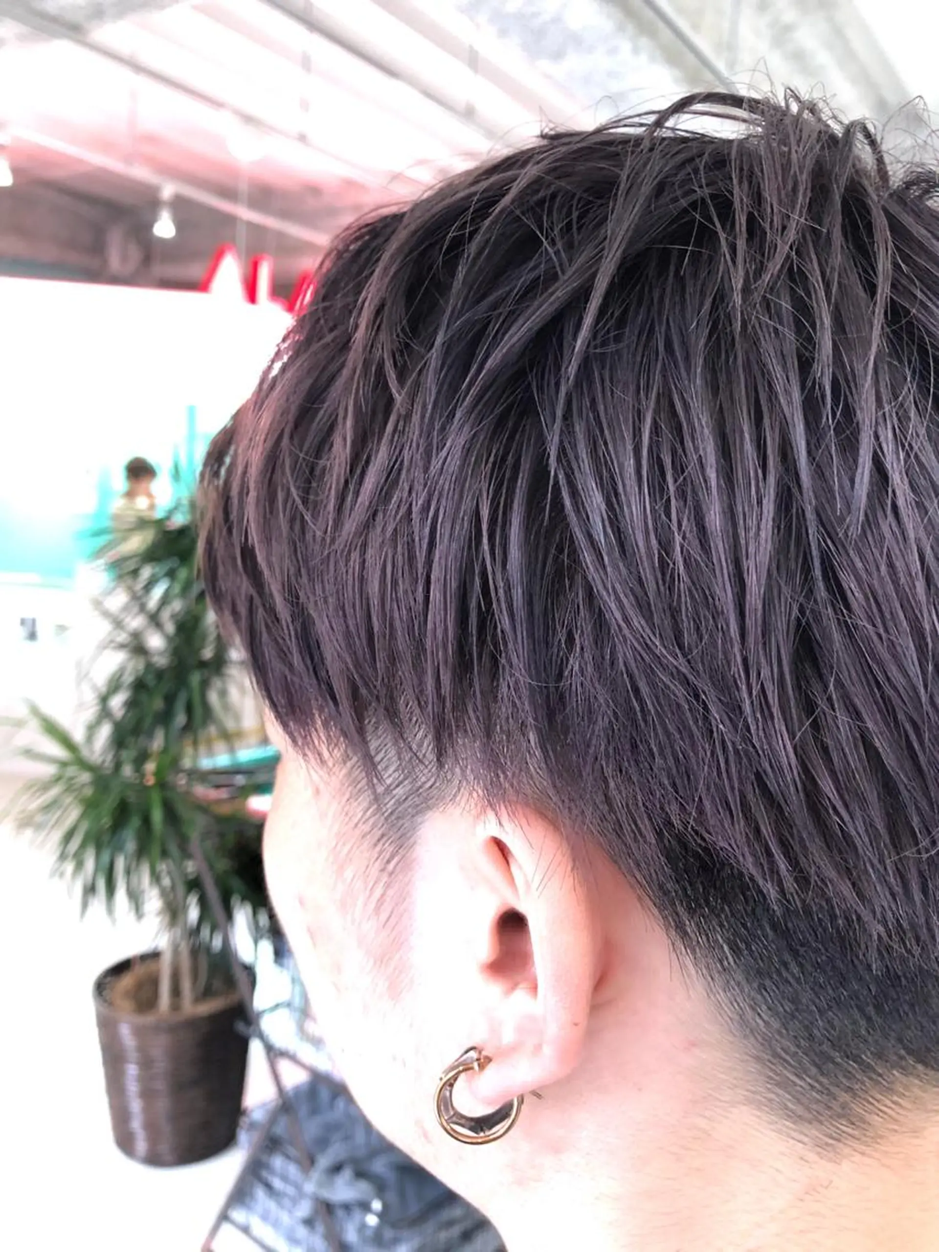 ショート カラー パーマ ヘアアレンジ メンズ HORN hairsalonのその他イメージ