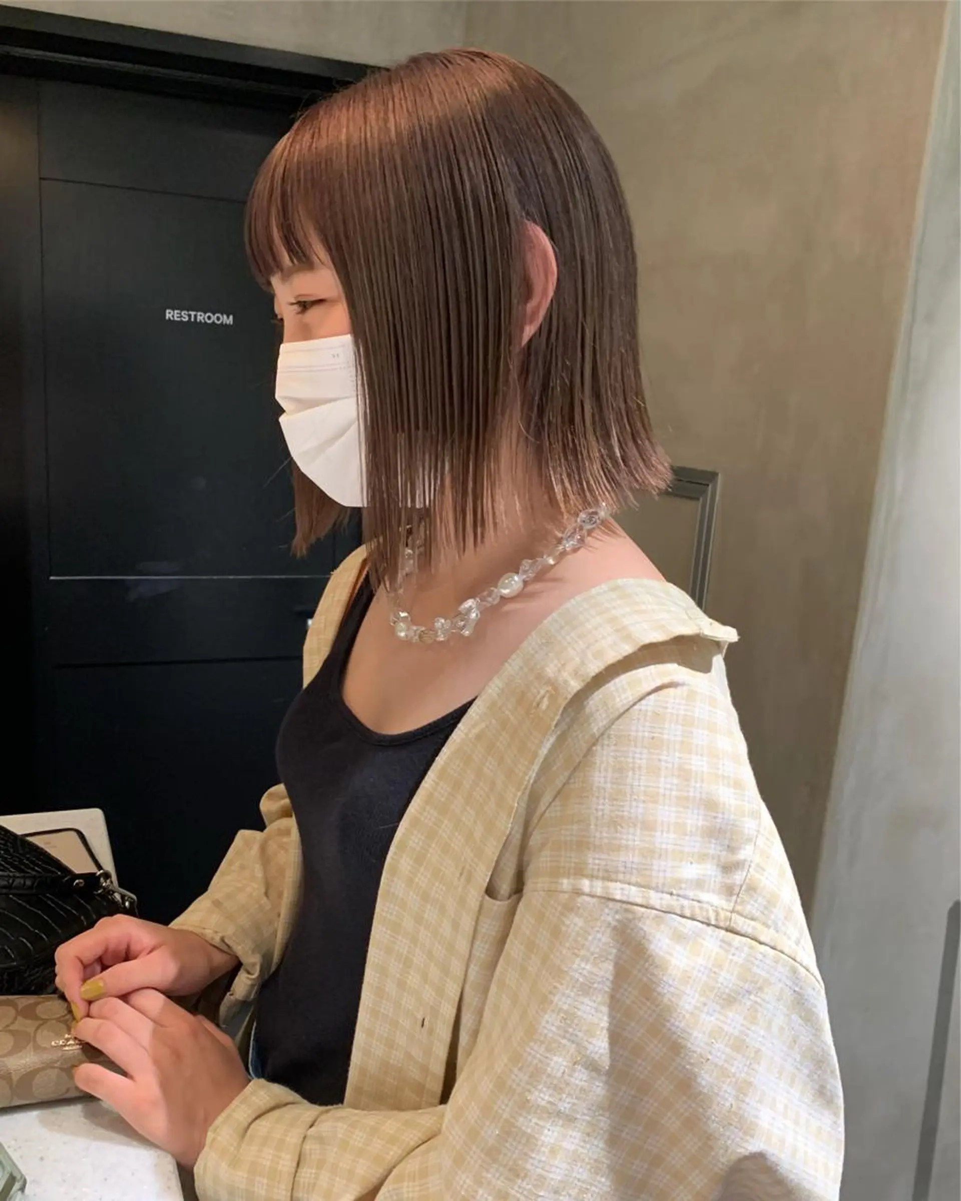 ショート カラー ヘアカラー トリートメント アンニュイヘア🪽 ayumiのヘアスタイル