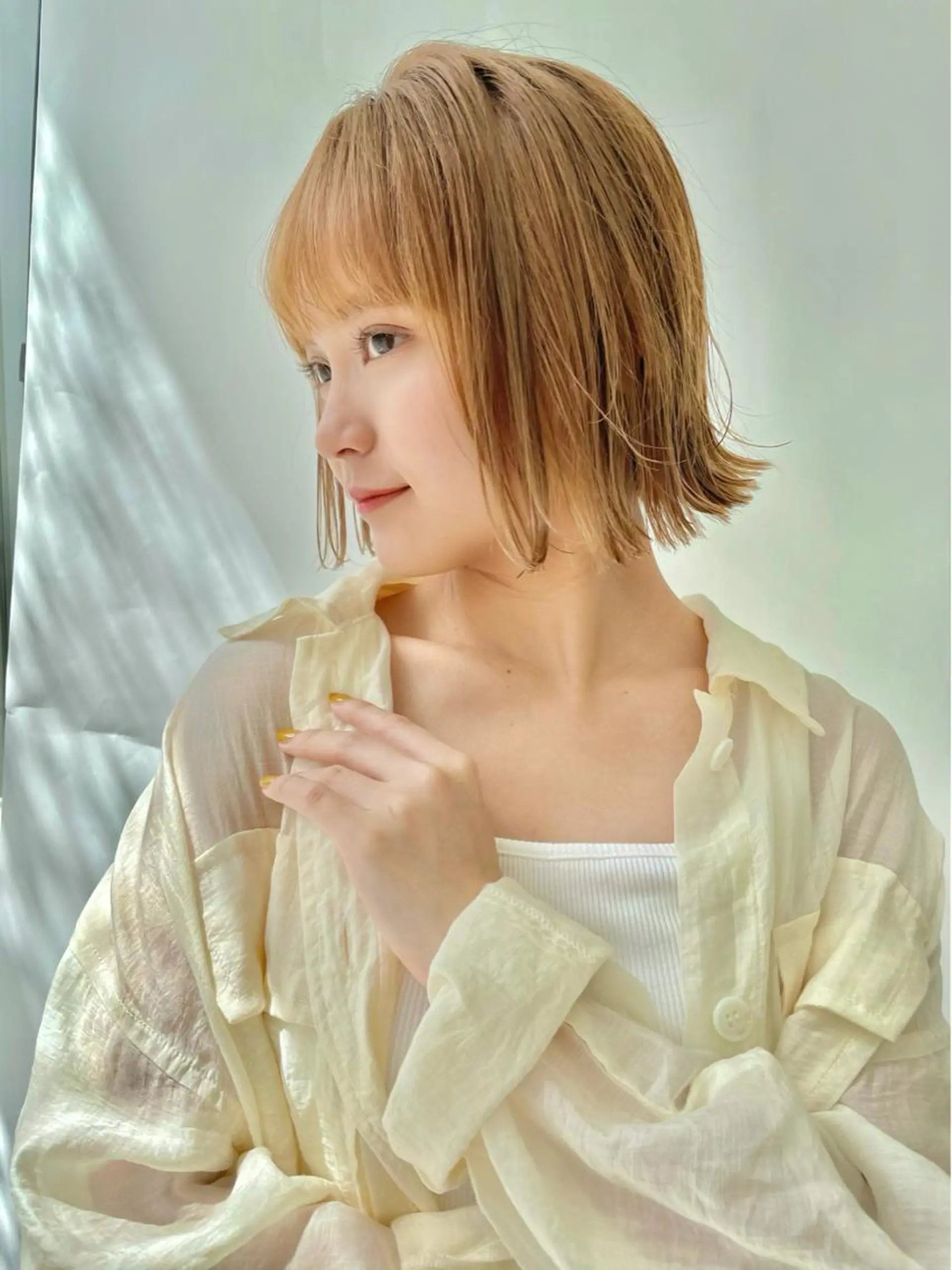 ショート カラー カット ヘアカラー トリートメント 笠原 健人のヘアスタイル