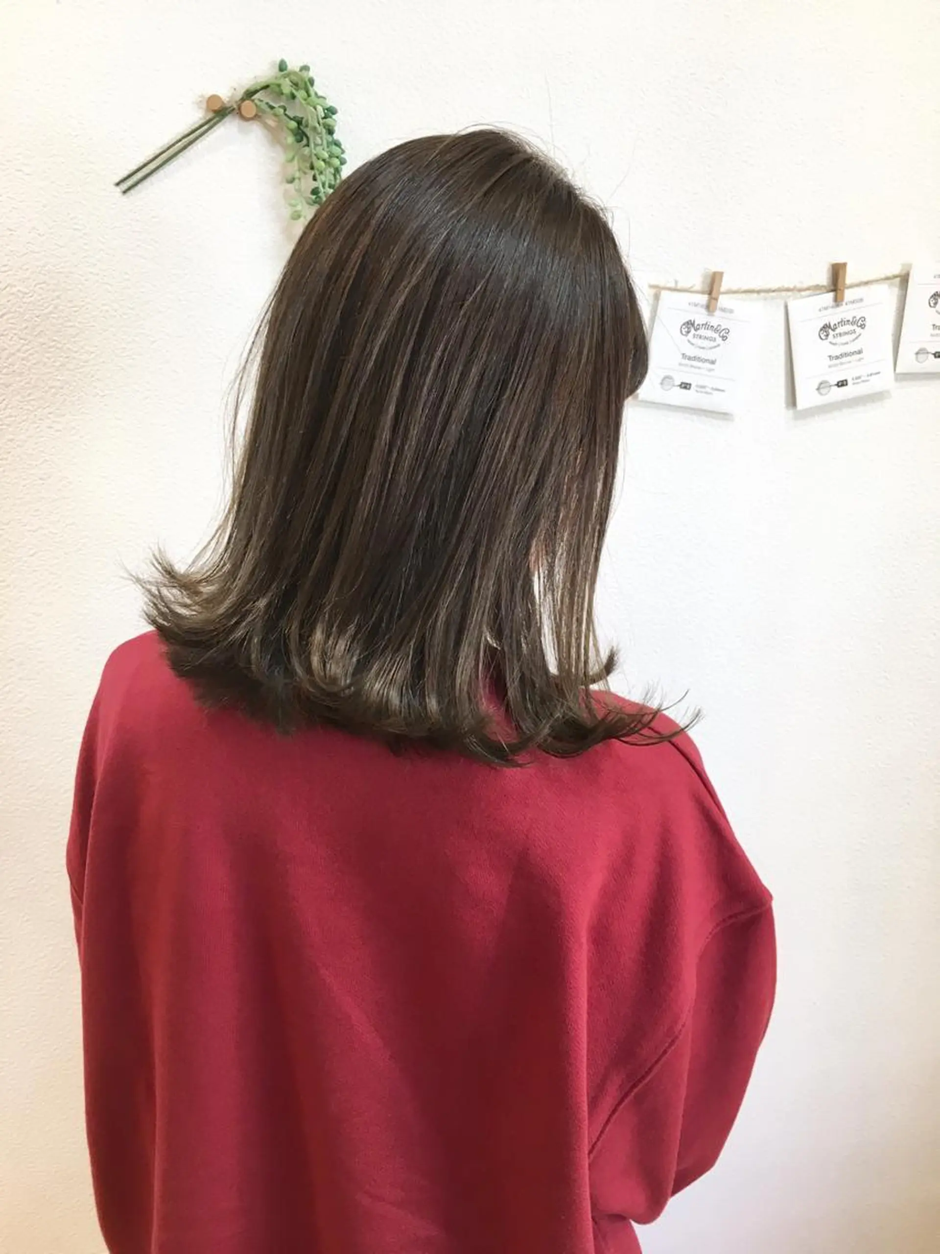 ミディアム カラー ショート、ボブ シマダマサトのヘアスタイル