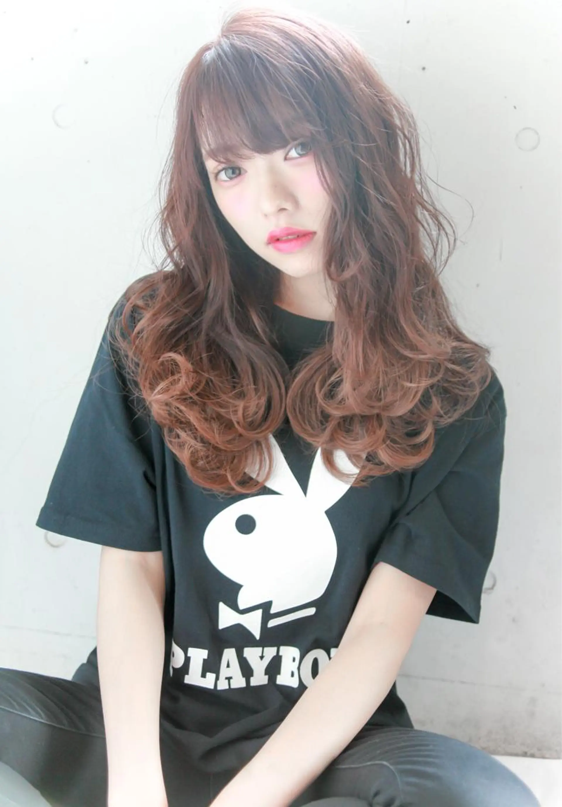 セミロング カラー ヘアアレンジ 代官山/恵比寿所属・髪質改善/縮毛矯正 専門　代官山/恵比寿のヘアスタイル