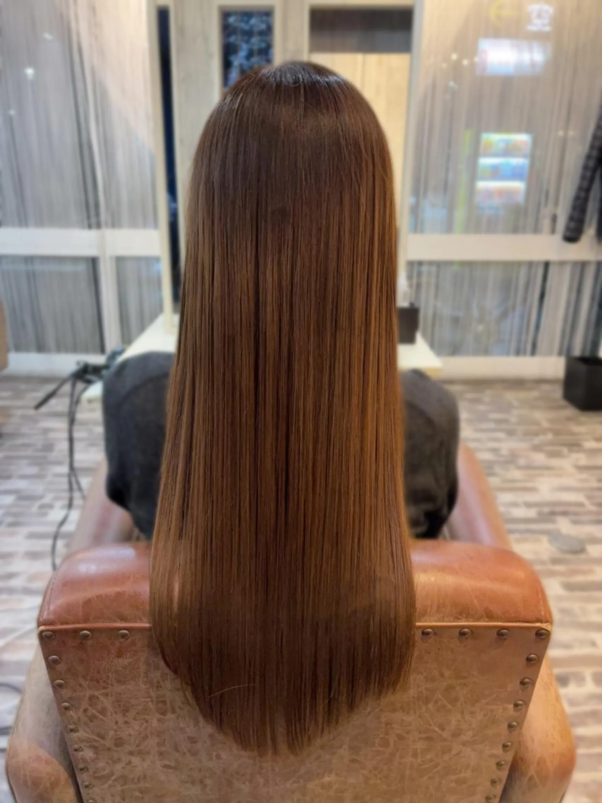 ロング 柏原 輝明のヘアスタイル