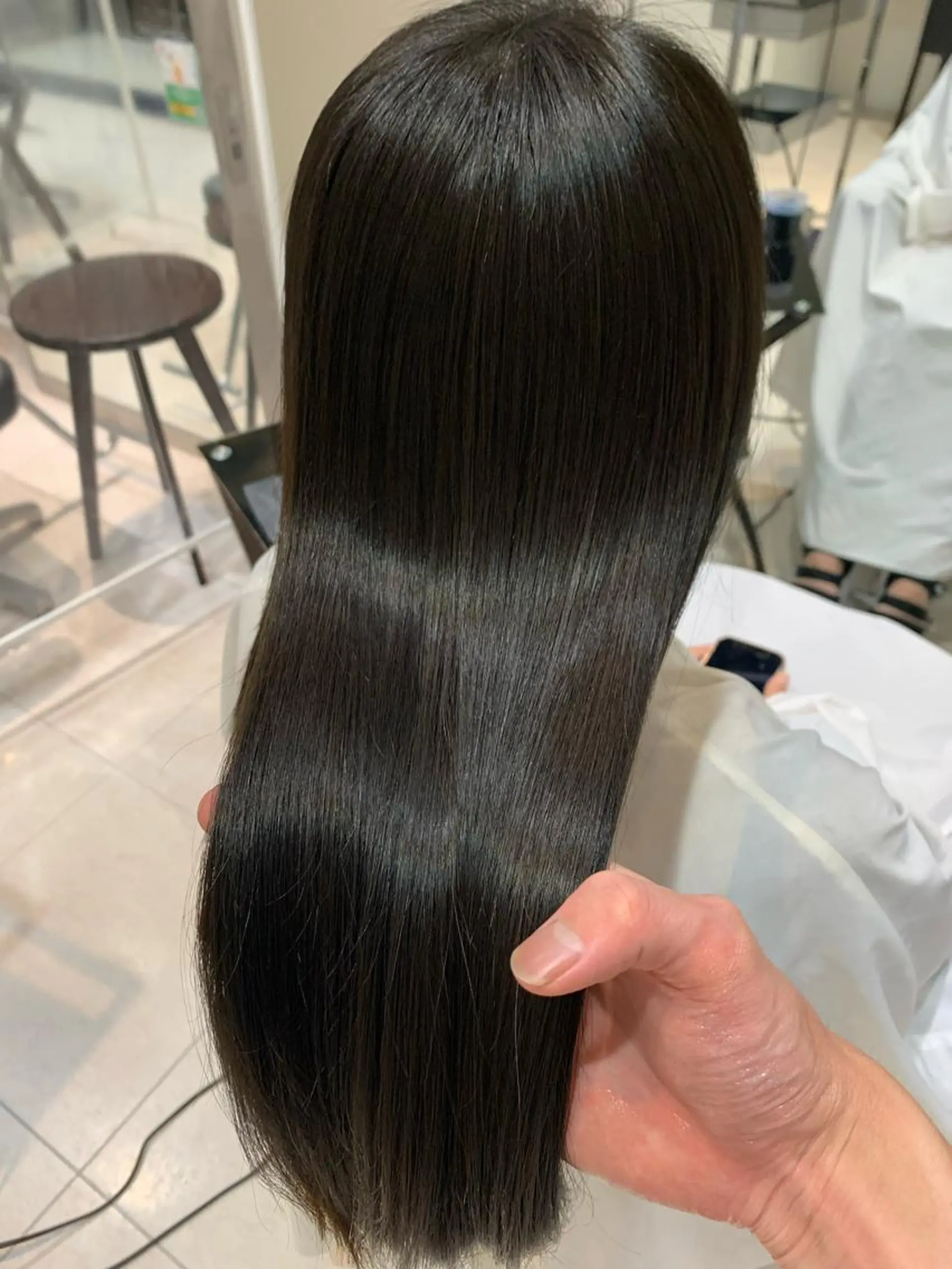 ロング 髪質改善 トリートメント カット ヘアカラー トリートメント ヘッドスパ 👑松山ストレート/ メンズヘア/龍仁👑のヘアスタイル