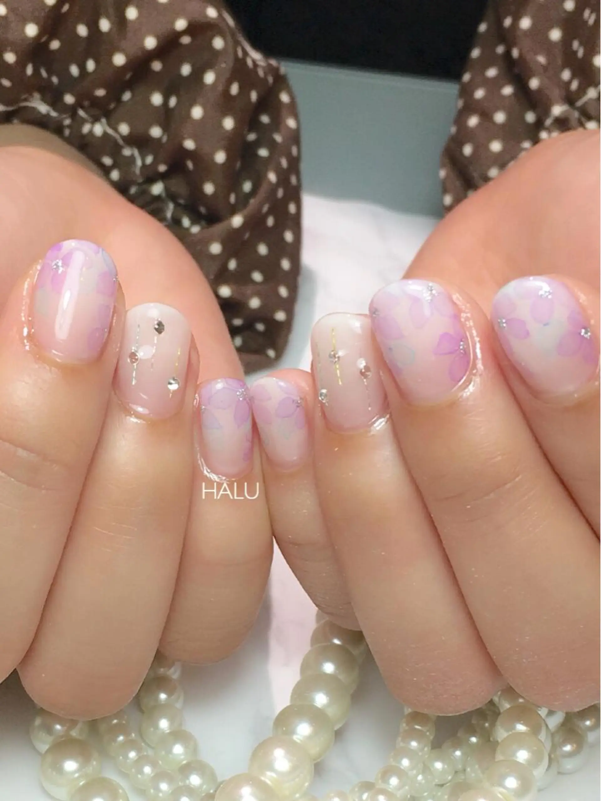 ネイル グラデーション HALU ハルのネイルデザイン