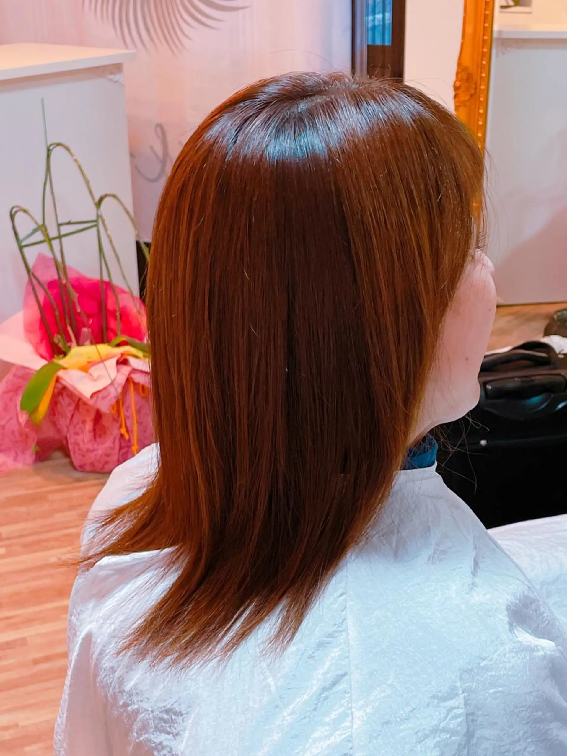 ミディアム 縮毛矯正 Rei to　youのマツエク・マツパデザイン