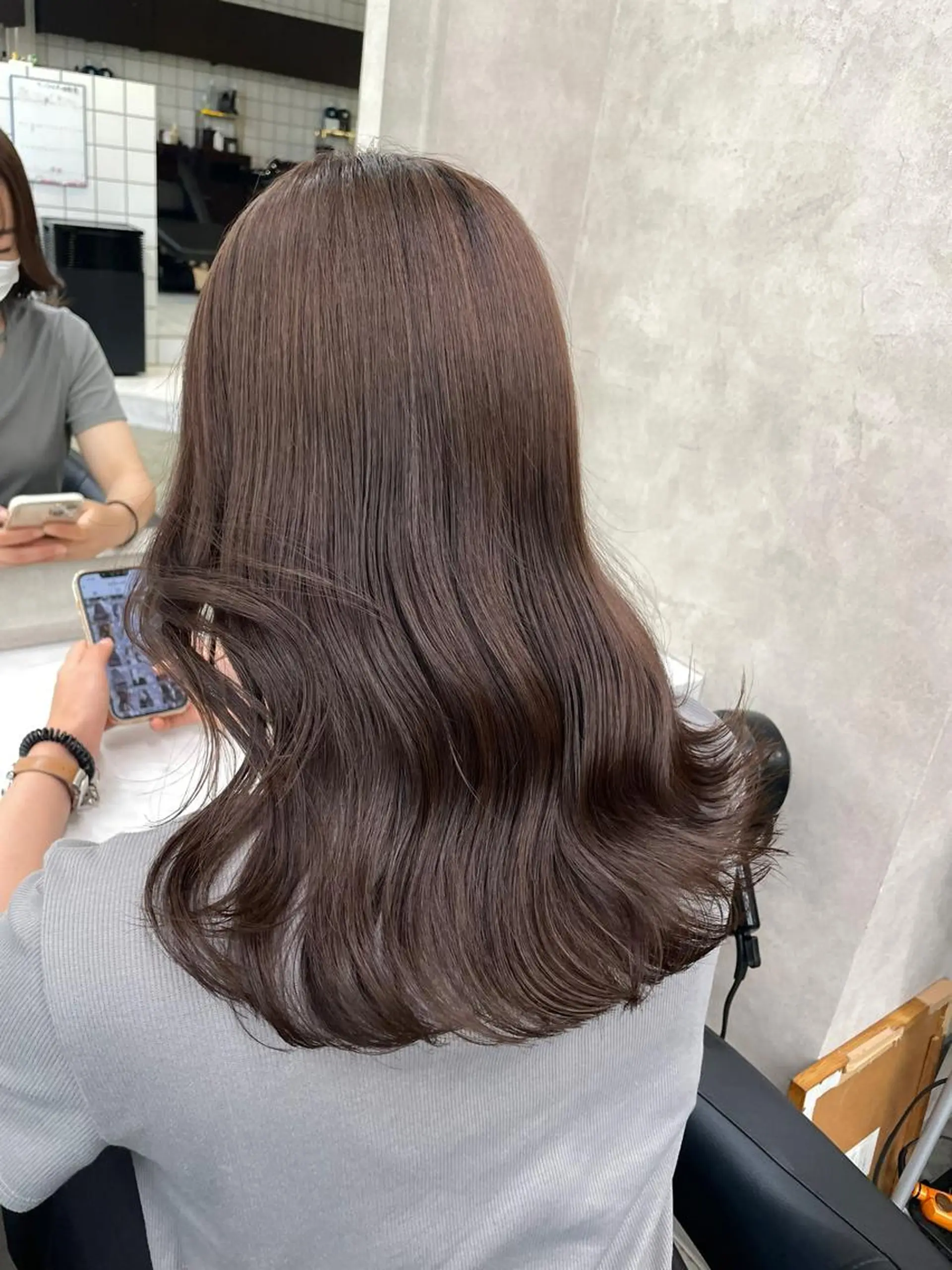 ロング カラー *モデル募集🤍横浜 透明感カラー🫧のヘアスタイル