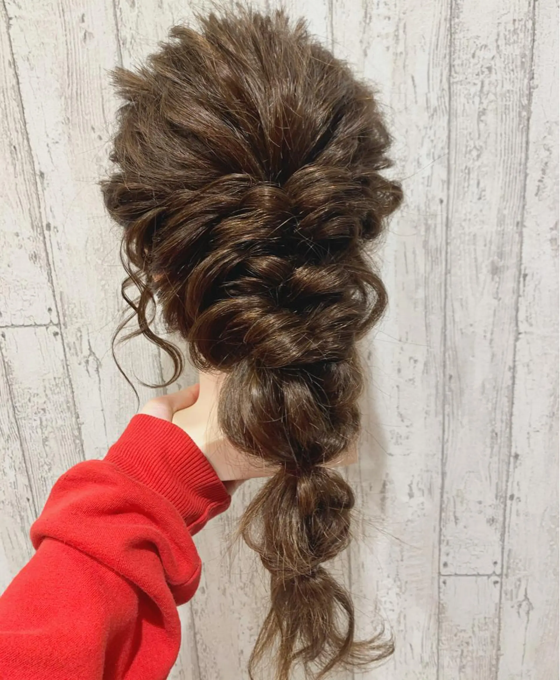 セミロング ヘアアレンジ 古沢 みづきのヘアスタイル