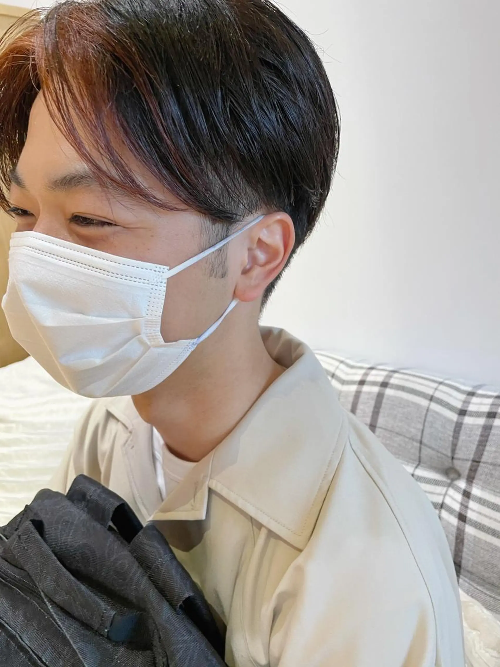 カラー メンズ ミストバング  フェイスフレーミング 美容室Violet所属・伊藤 ひかりのヘアスタイル