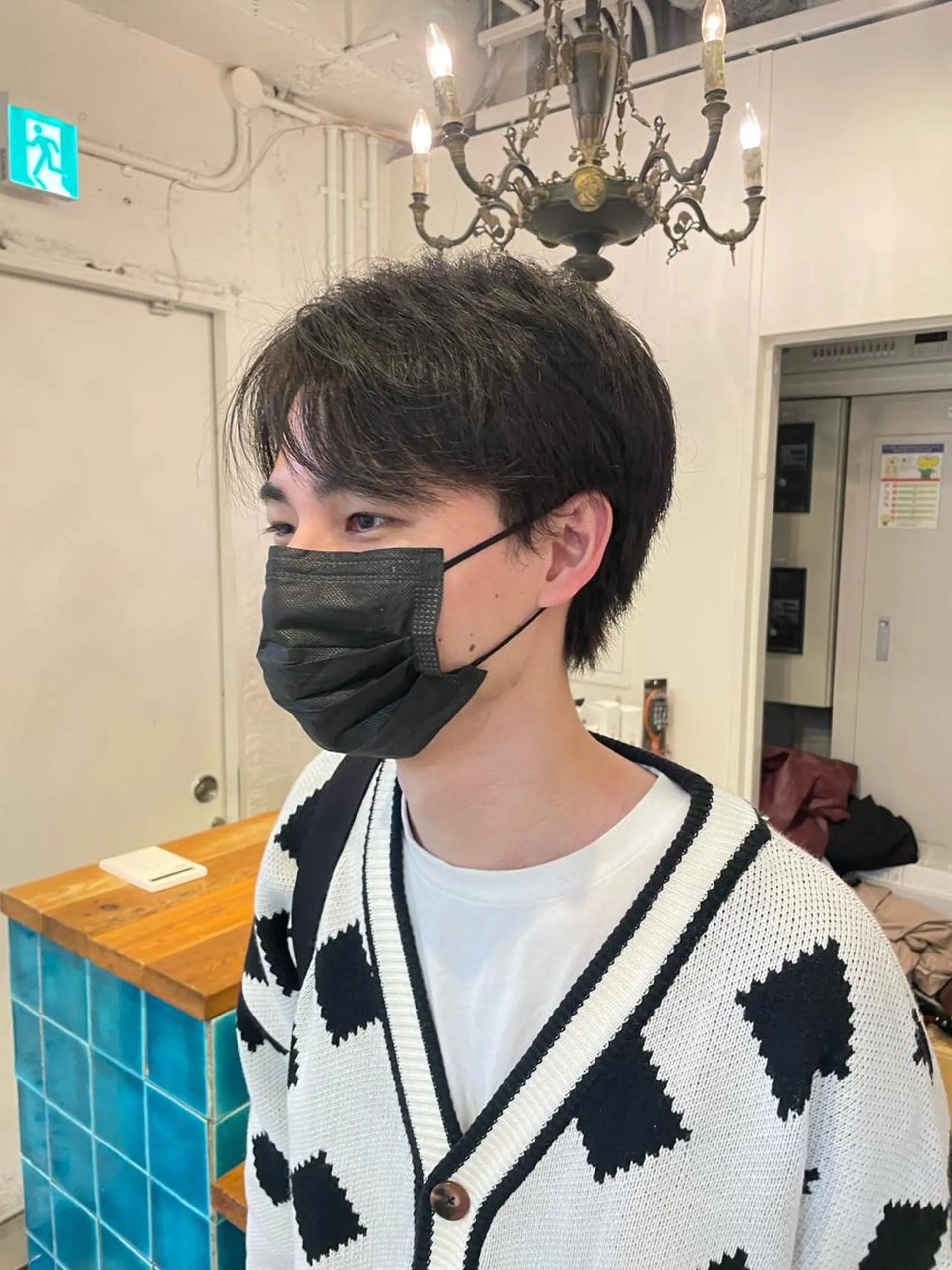 メンズ メンズ韓国風 RIN/韓国ヘア レイヤーカットのヘアスタイル